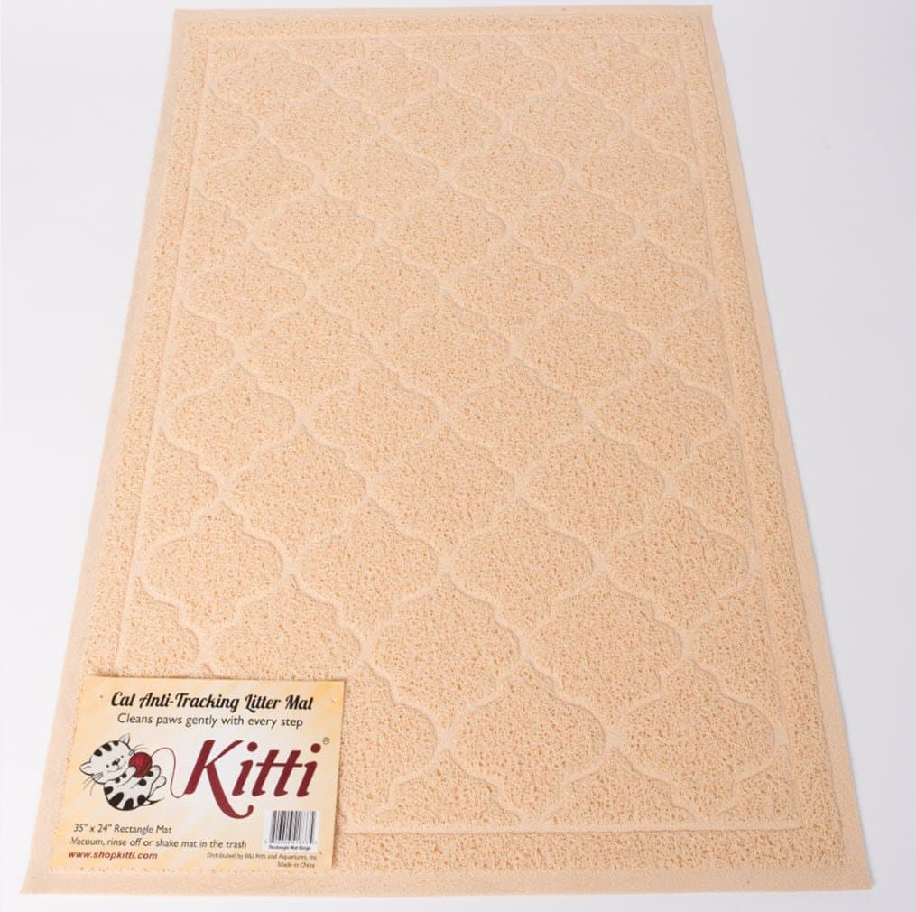 Cat Litter Anti Tracking Mats, Beige