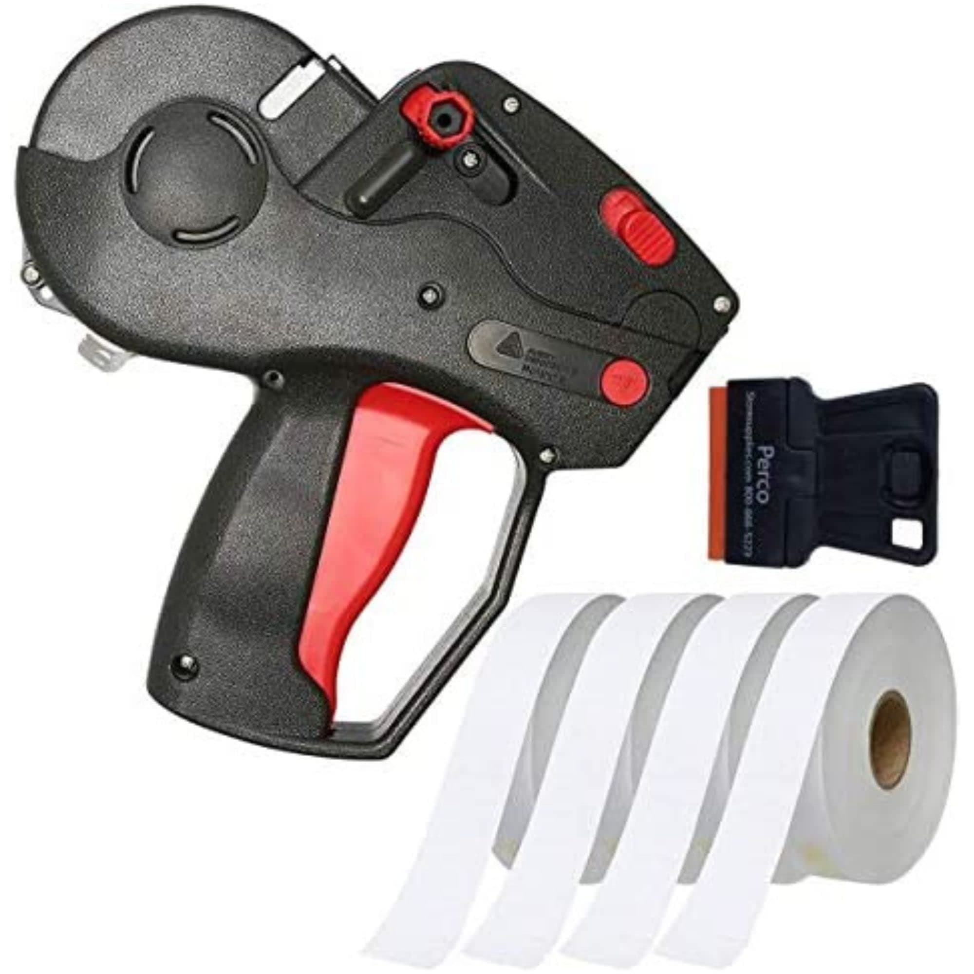 Perco Monarch 1131 Pricing Gun with Labels Starter Kit: Includes Price Gun, 10,000 White and Preloaded Inker