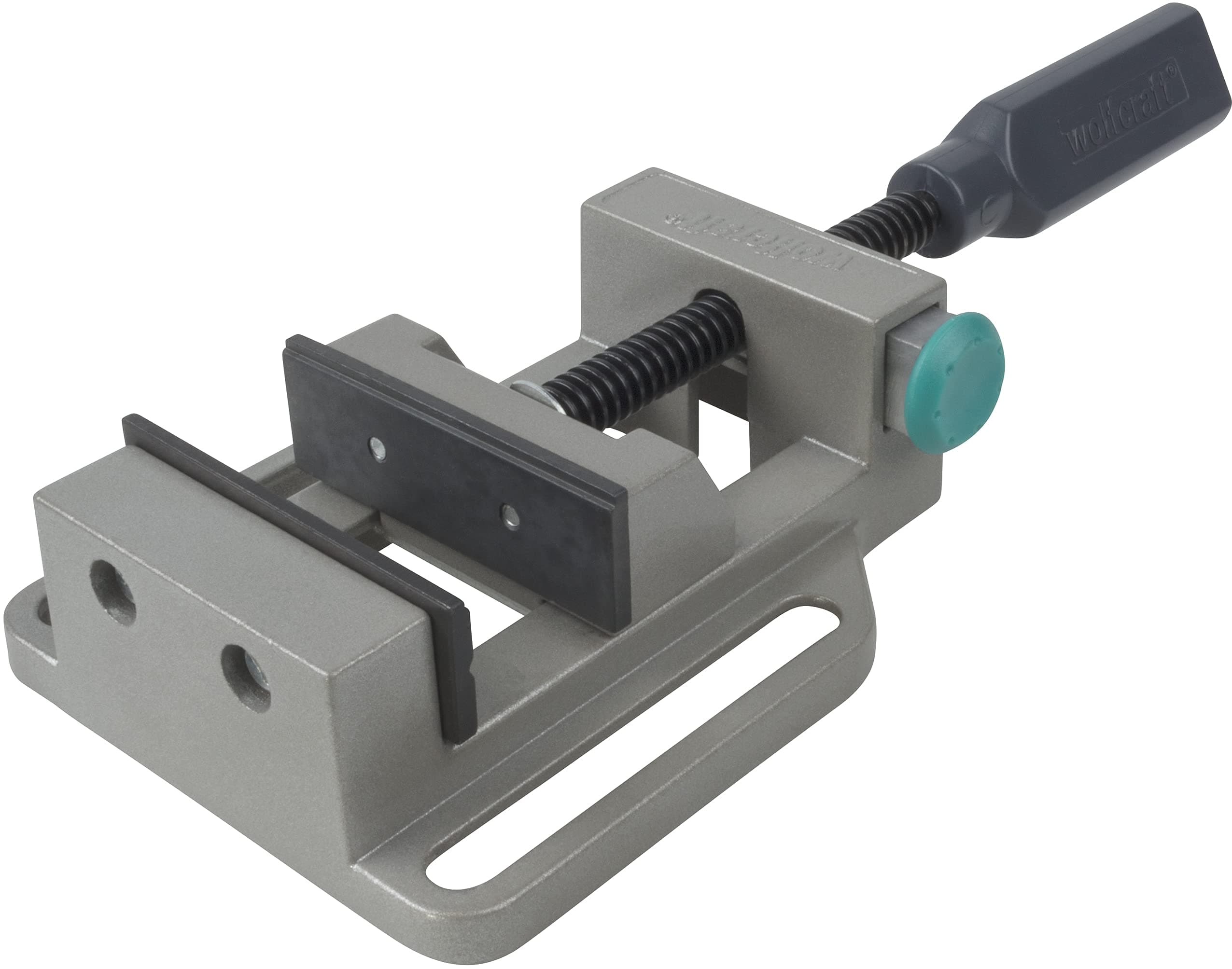 Universal vice - Clamping Force 200 kg, jaw Width 70 mm, Clamping Width 60 mm - with Quick Adjustment - Horizontal and Vertical V-Grooves for Clamping Round Material - 4920000