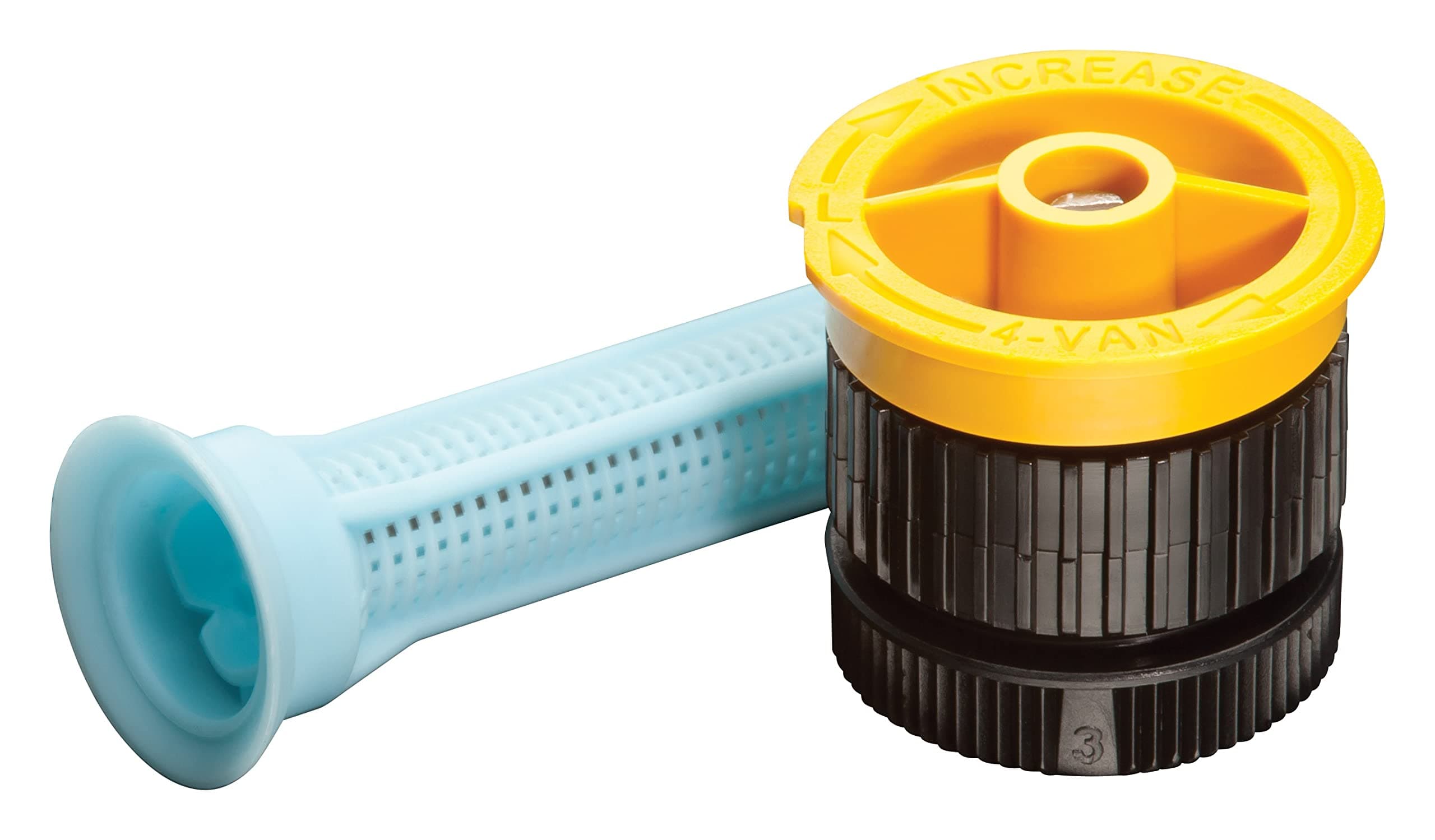 Rain Bird4AP Adjustable Pattern Spray Nozzle, Adjustable 0° - 360° Pattern, 3' - 4' Spray Distance