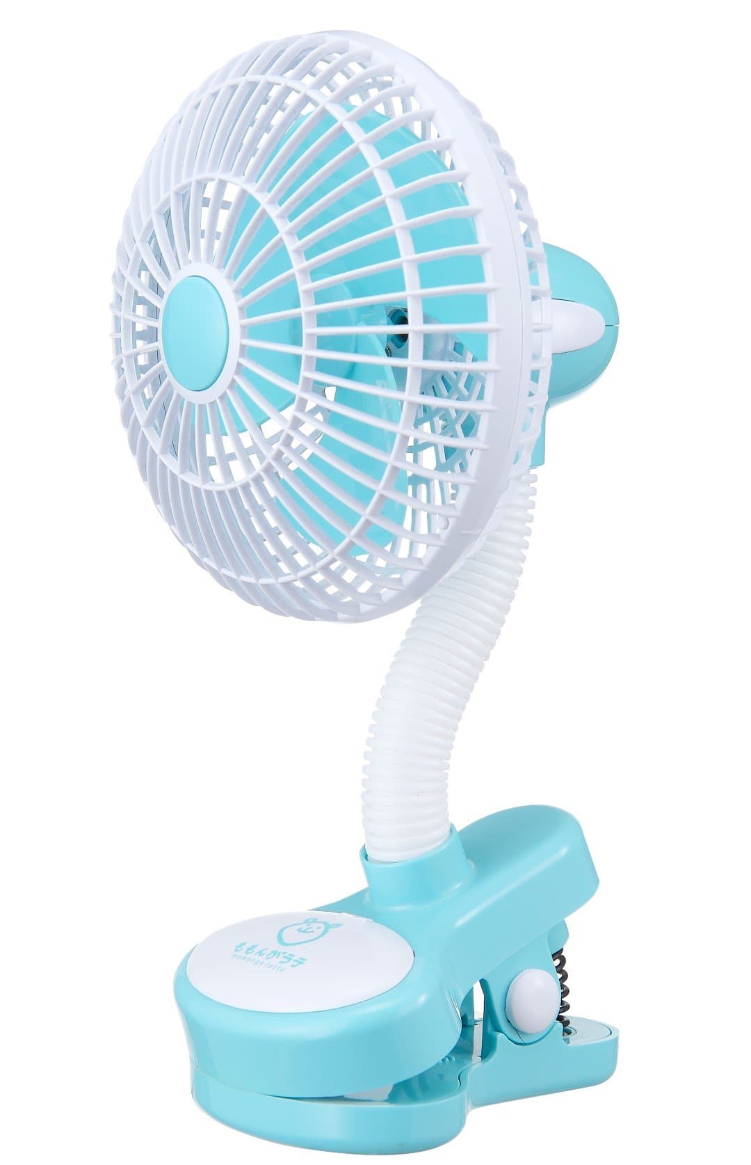 Momonga Safety Clip on Fan (Blue)