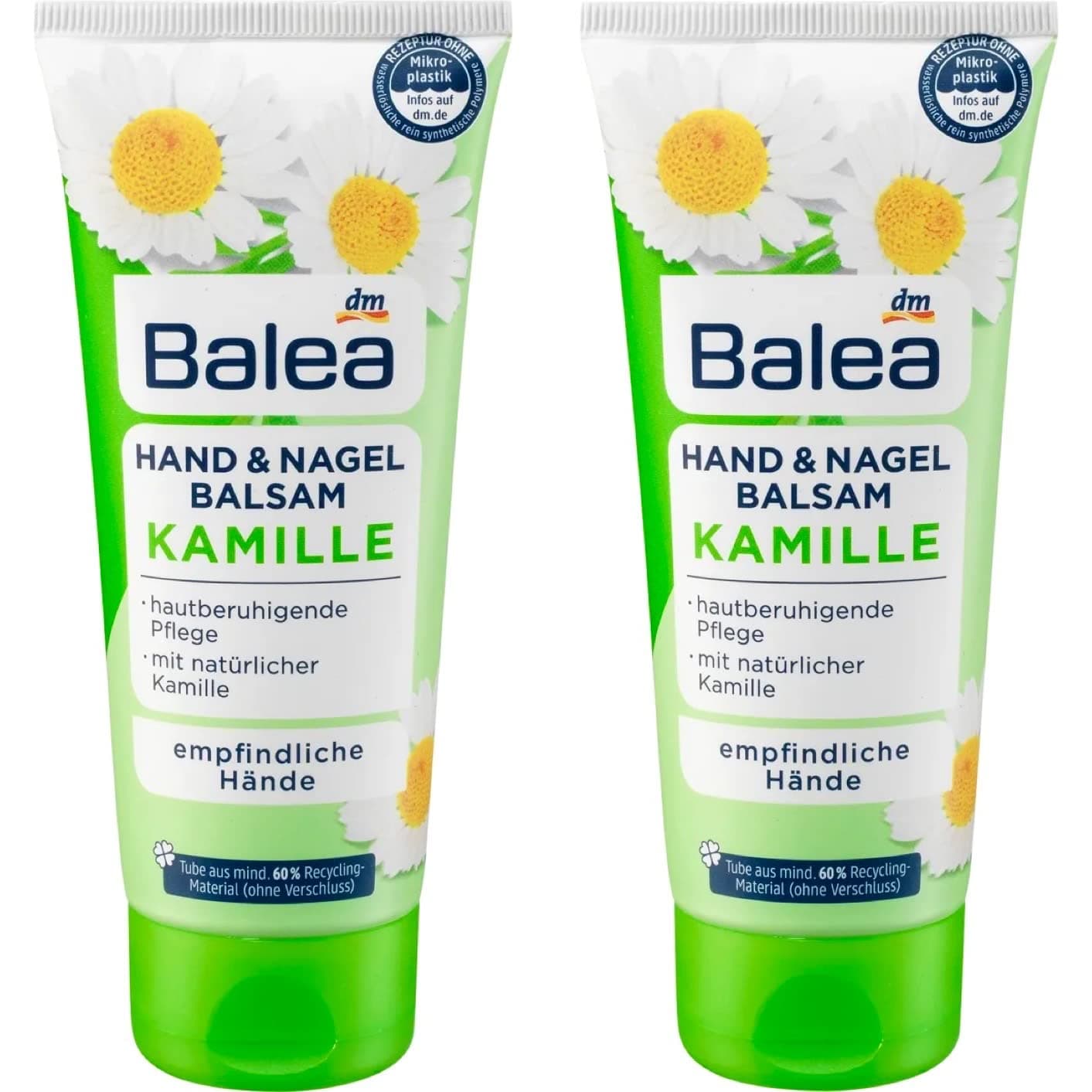 Balea hand cream chamomile, 100 ml (pack of 2) - German product
