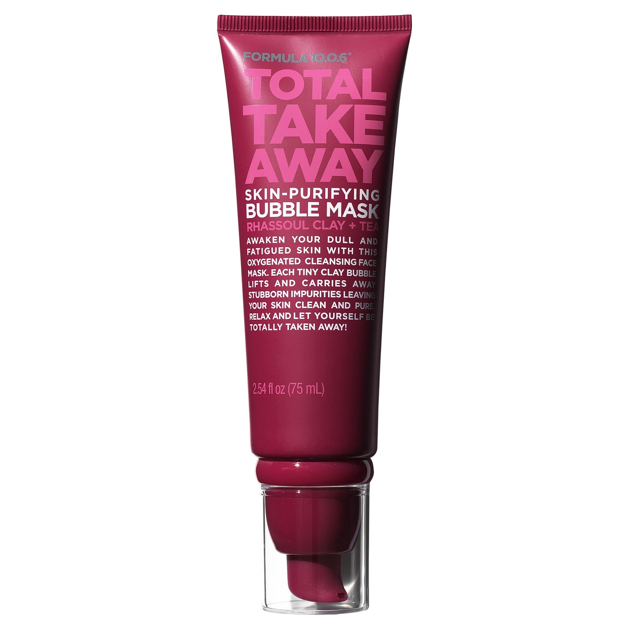 FORMULA 10.0.6 Total Take Away Purifying Bubble Mask 2.54 fl oz.