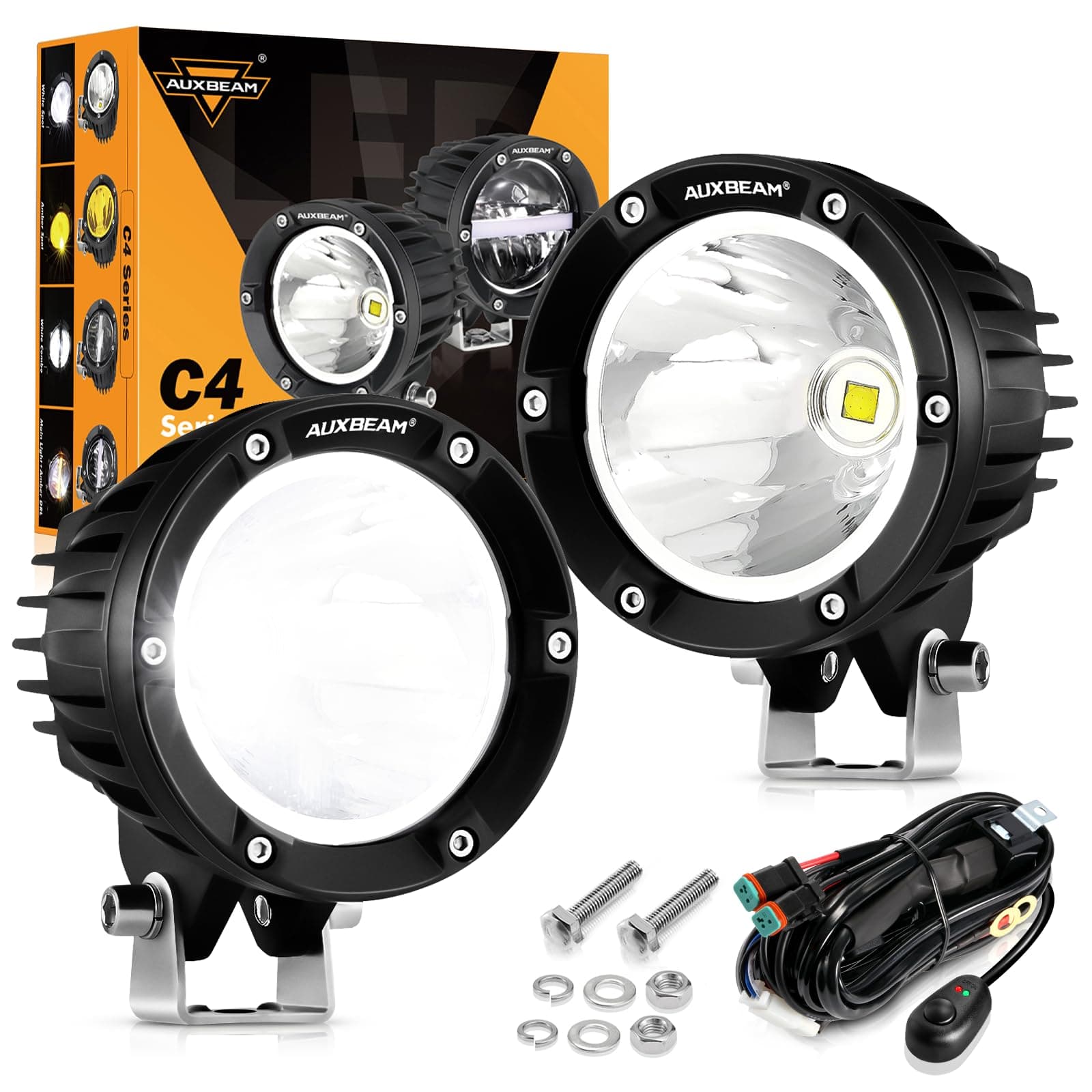 4 Inch LED Spot White Beam