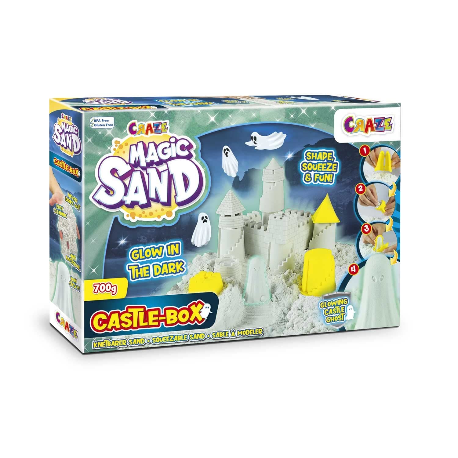 CRAZE Magic Sand - Castle Box