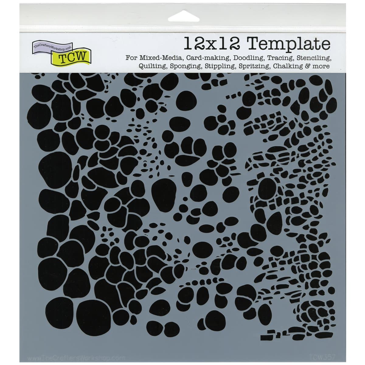 Crafters Workshop The Crafters Workshop TCW-357 Template, 12 by 12-Inch, Cell Theory
