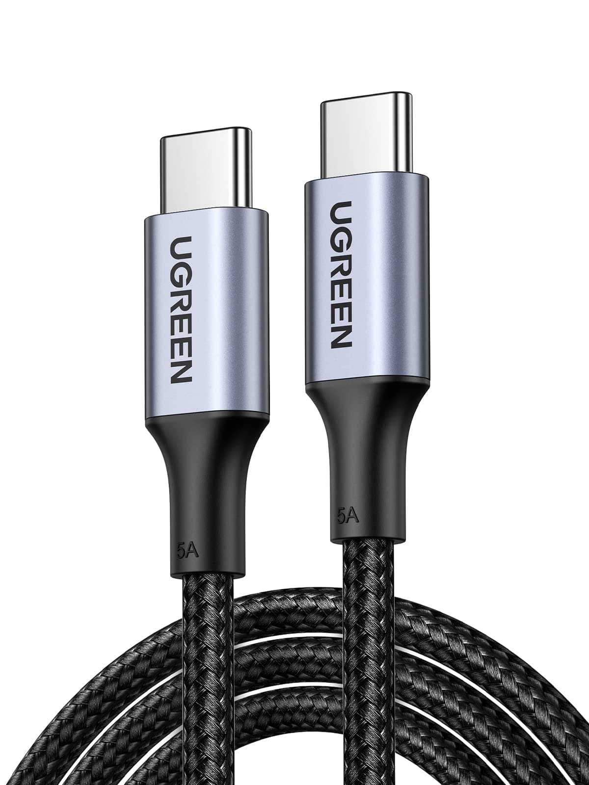 UGREEN USB C to USB C Cable, 100W 2-Pack USB C Charger Cable for iPhone 17/17 Air/17 Pro/17 Pro Max, MacBook Pro, iPad Pro, Dell XPS, Samsung Galaxy S25/S24/S23 Ultra, Switch, Pixel, 10FT Black
