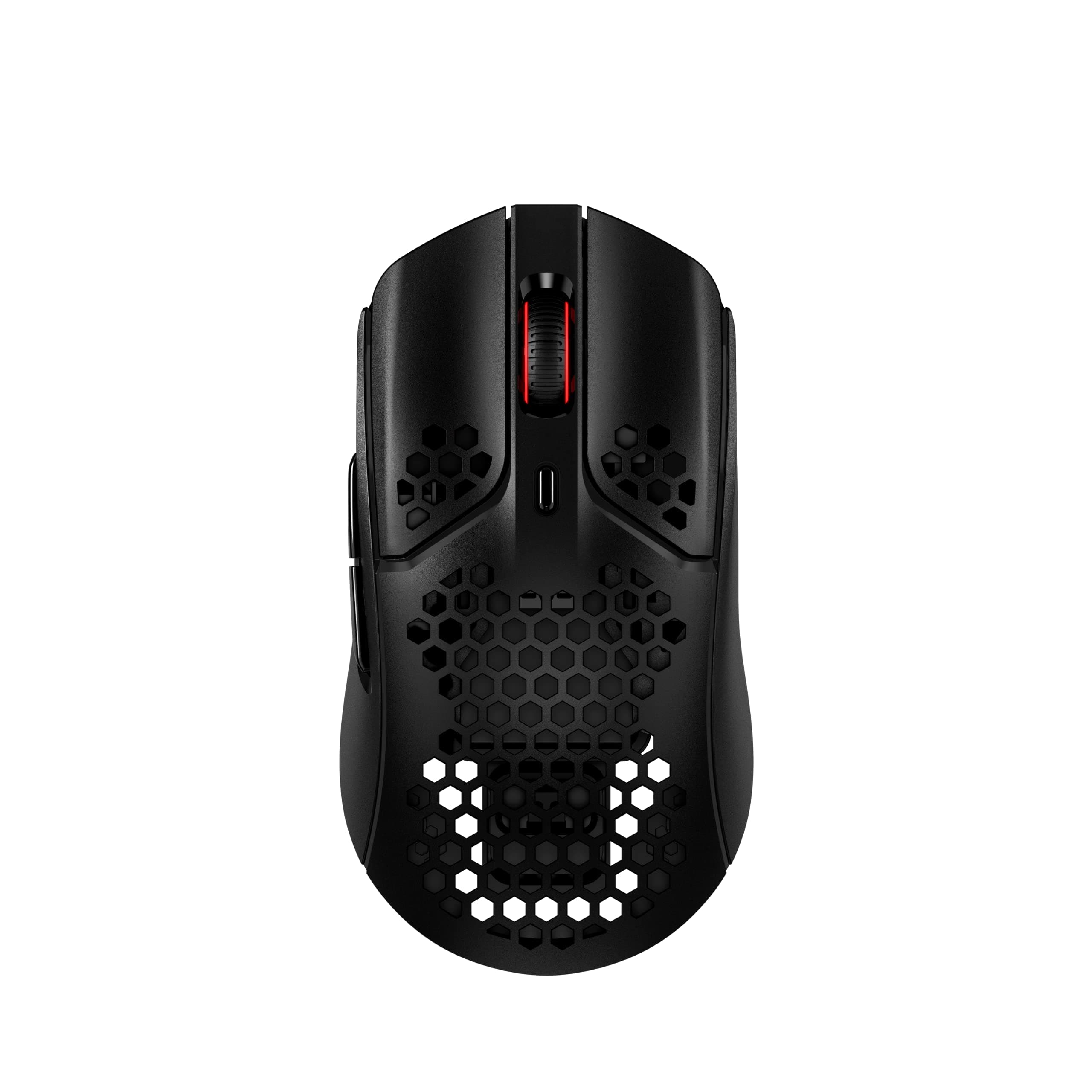 HyperX Pulsefire Haste Wireless Gaming Mouse Ultra Lightweight 61g 100 Hour Battery Life, Honeycomb Shell, 16000 DP,I 6 Programmable Buttons, HyperX NGENUITY, for PC, PS4, Xbox Series, Black (Renewed)