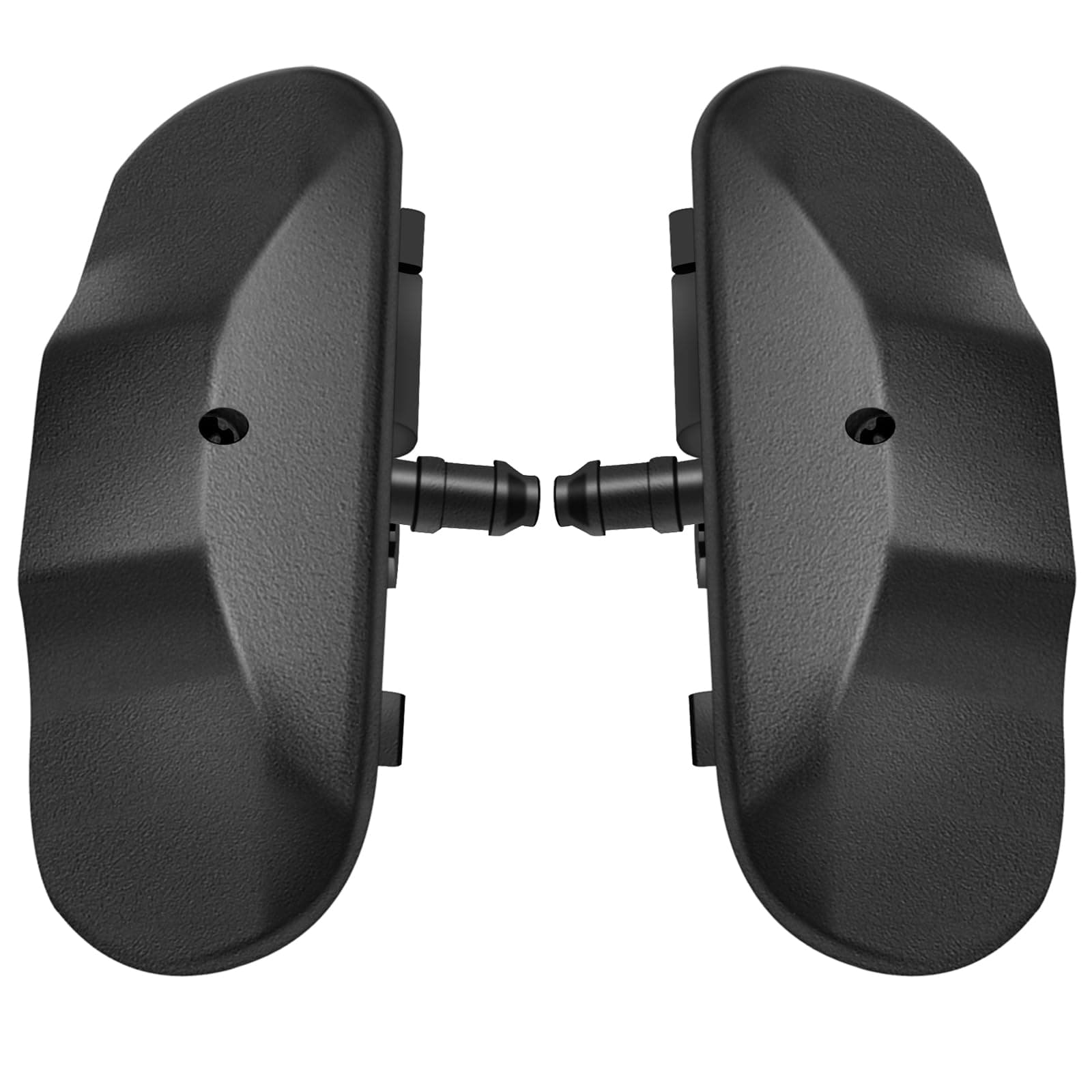 Pair Front Windshield Washer Nozzles Jet Heated Set For VW Tiguan Amarok Scirocco Passat B6 EOS Touran Sharan Caddy Jetta Touareg Beetle Golf For Skoda Superb Yeti