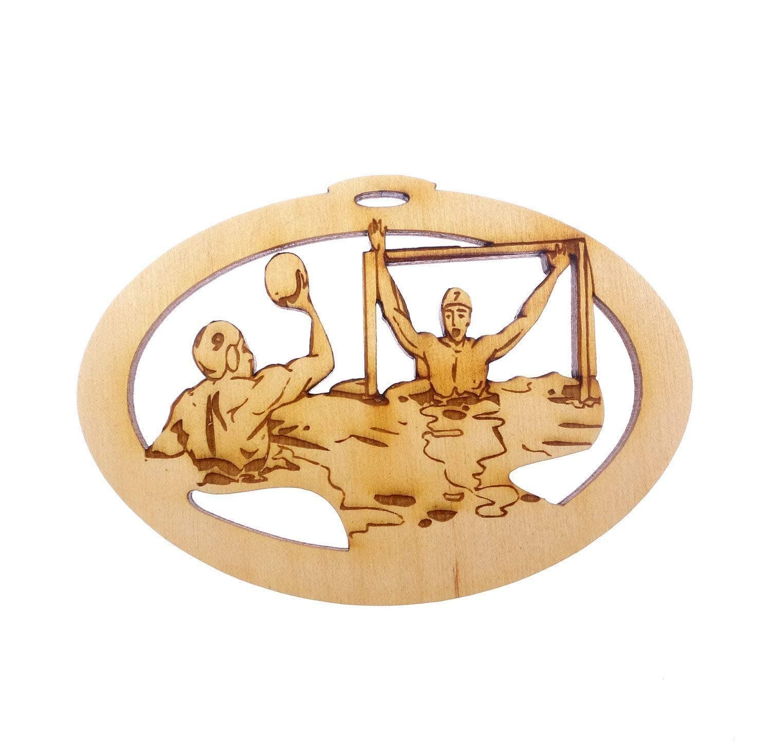Personalized Mens Water Polo Ornament