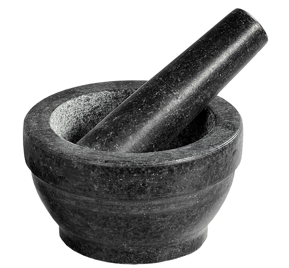 Kesper 71501 Granite Mortar with Mallet