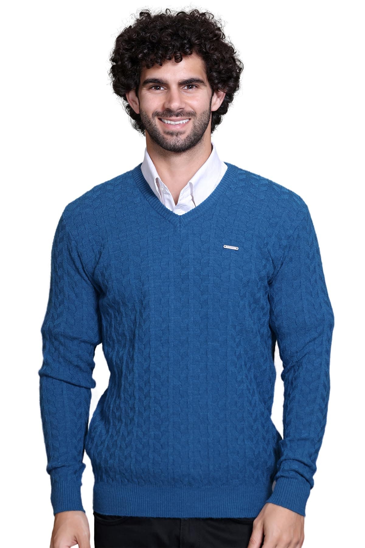 GODFREY V Neck Full Sleeve Sweater for Man Winter Pullover