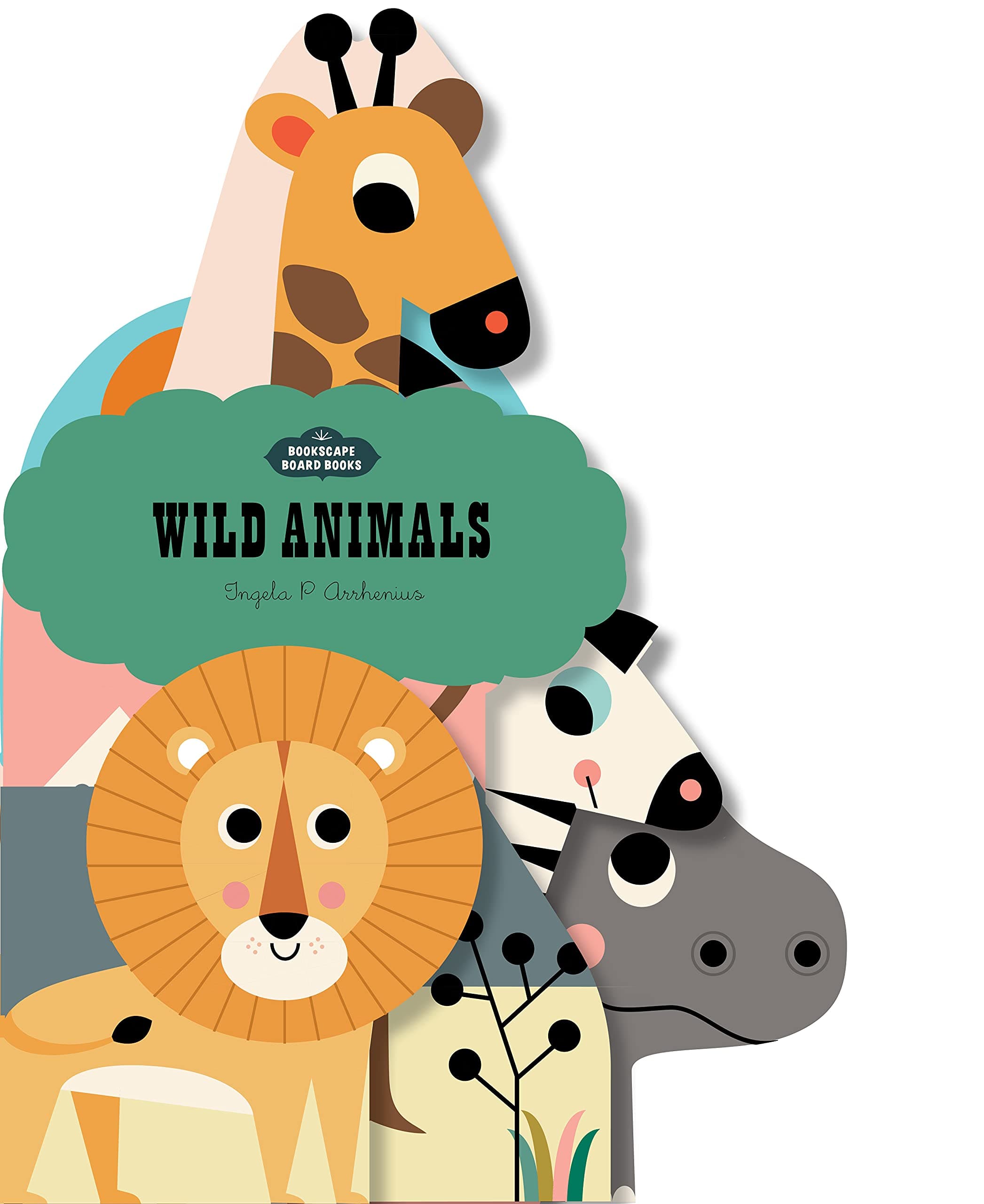 Chronicle Books Bookscape Board Wild Animals