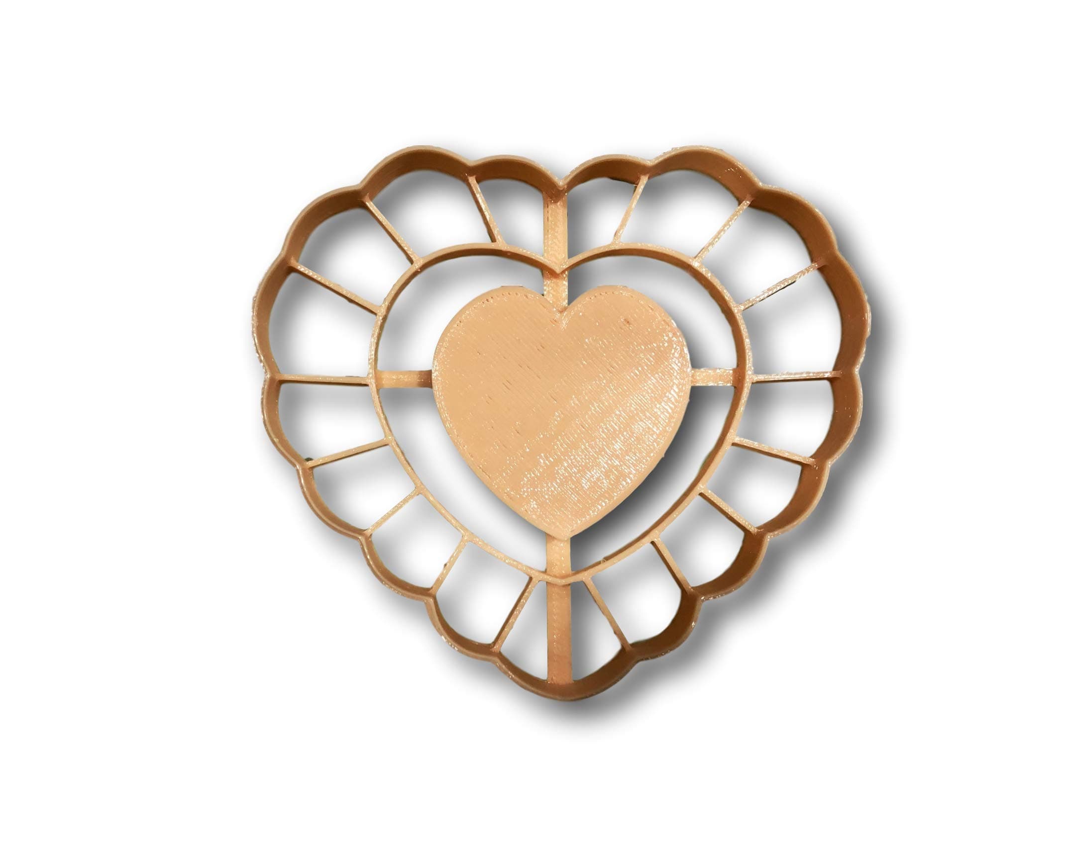 Thumbprint Heart Cookie Cutter (2.5")