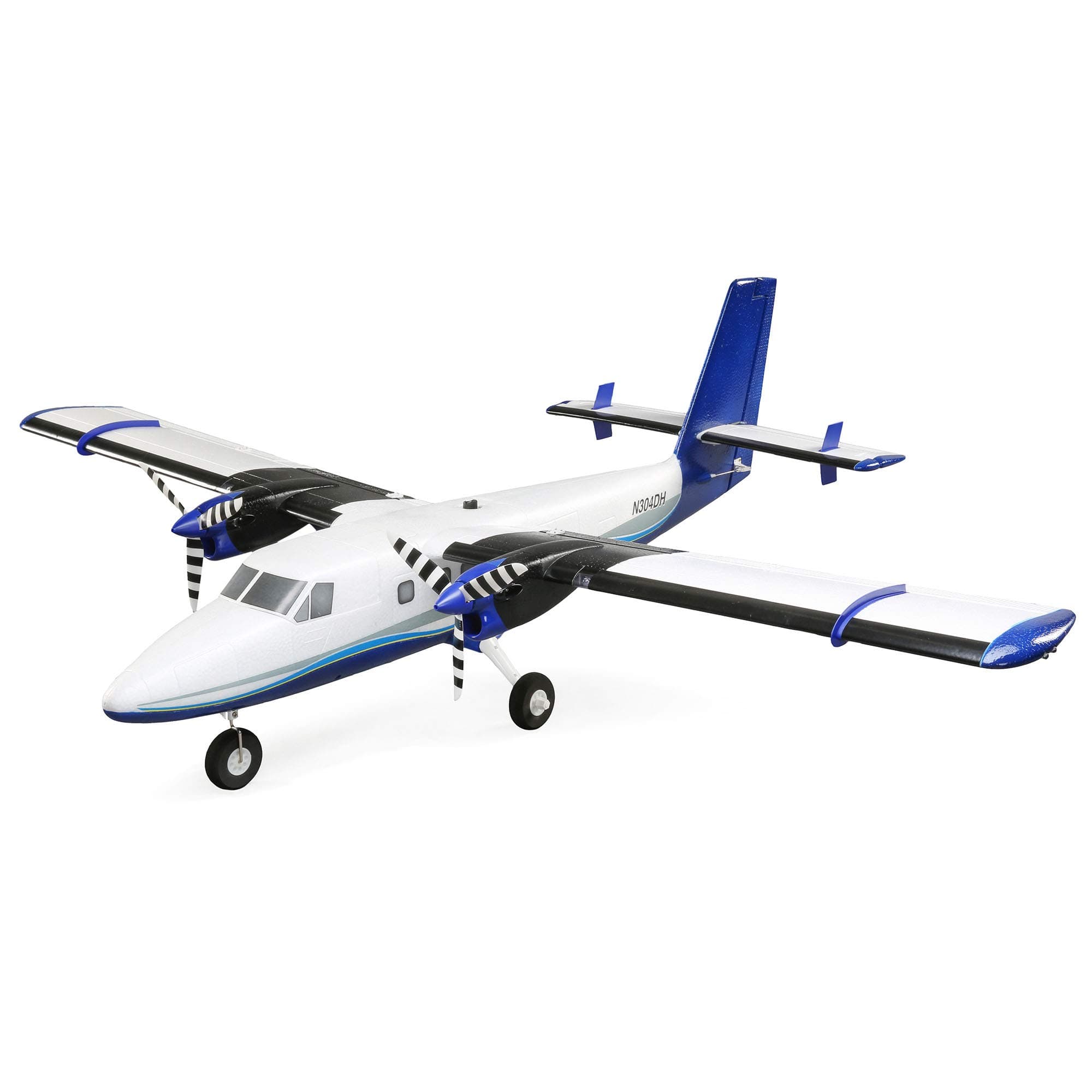 E-flite RC Airplane Twin Otter 1.2m BNF Basic (Transmitter, Battery and Charger not Included) with AS3X and Safe, Includes Floats, EFL30050