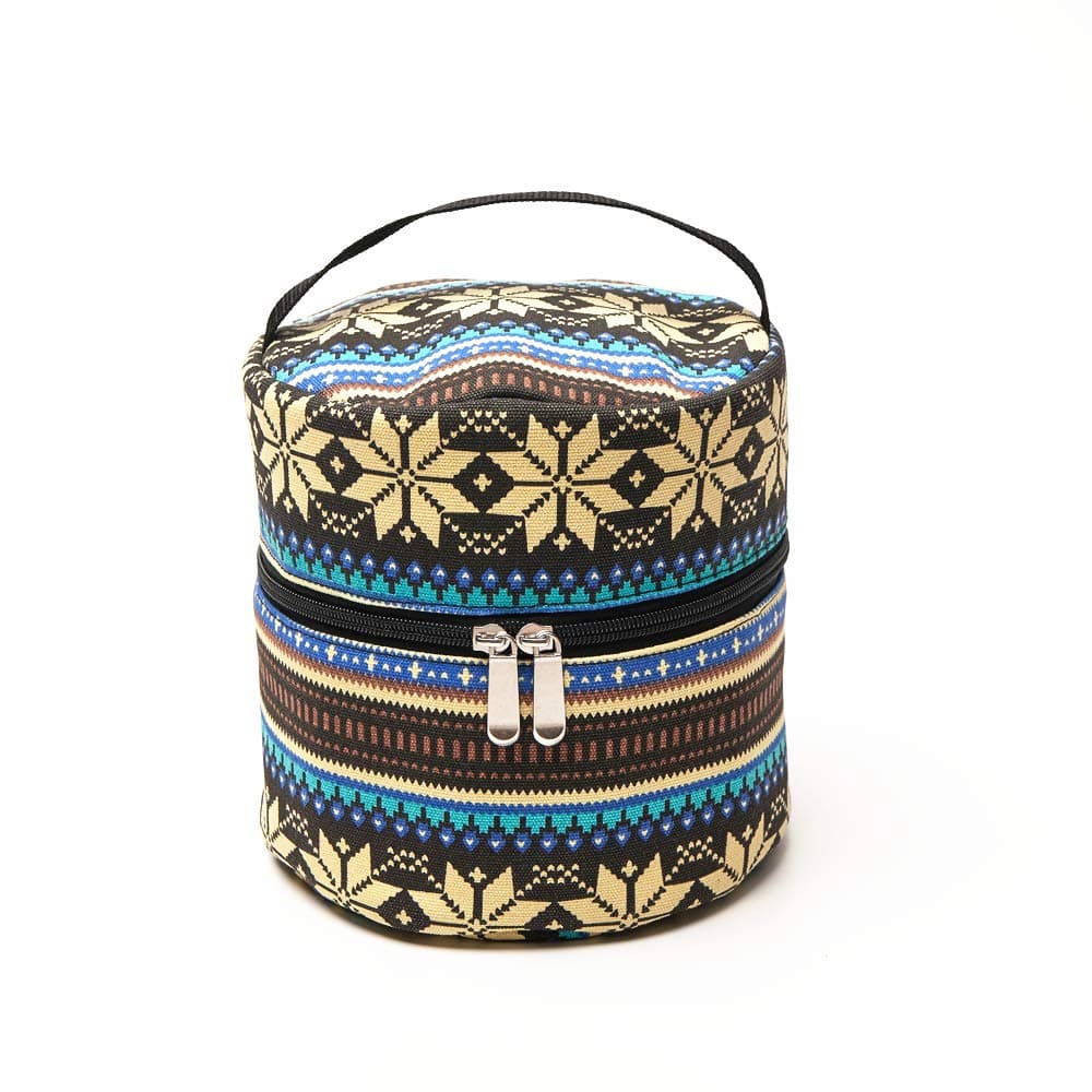 Gogobag 10-Bottle Essential Oil Diffuser Carrying Case Tote for doTERRA, Young Living Bottles for Aromatherapy Travel or Storage with Power Adapter Compartment