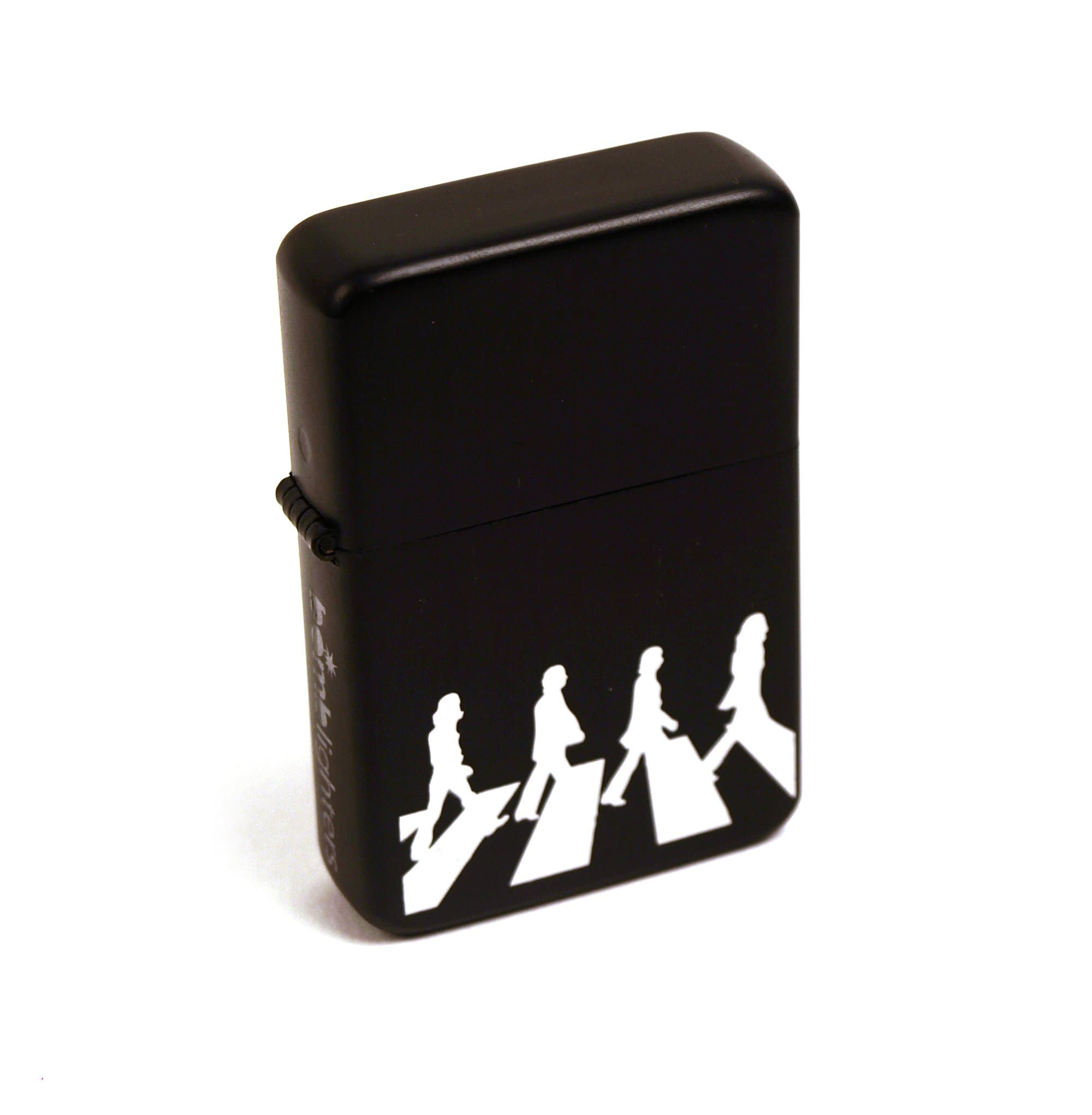 Beatles lighter. Abbey Road Matt Black Lighter