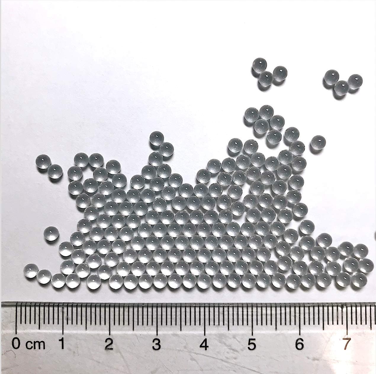 - Alpha Nanotech Borosilicate Solid Glass Beads (3 mm, 0.5 kg / 1.1 lb)