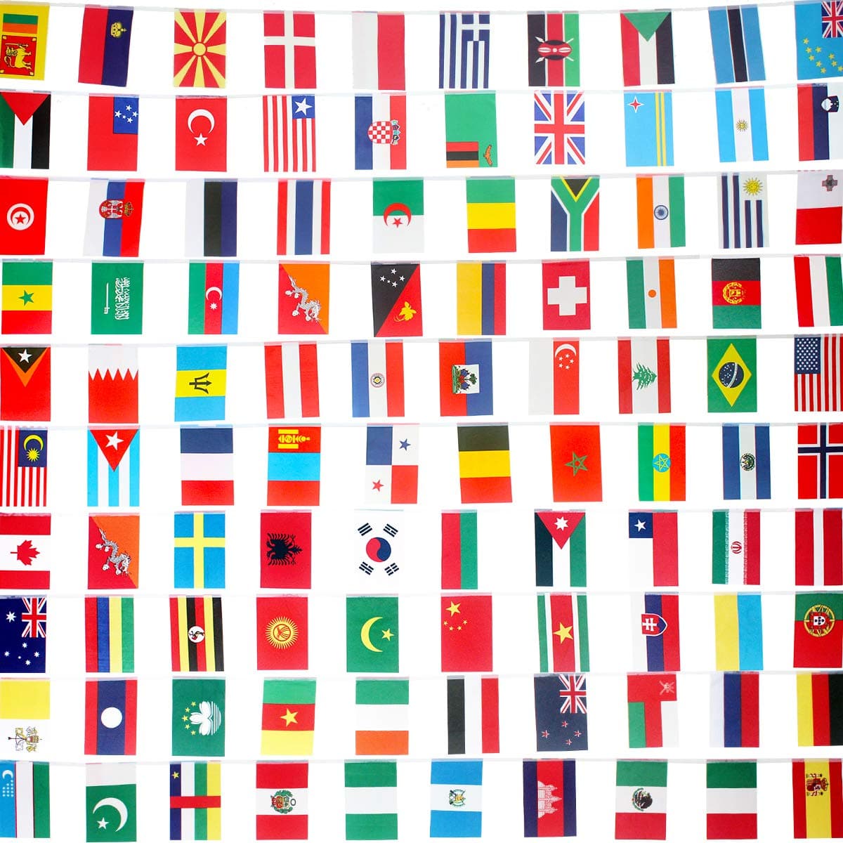 100 World Flags