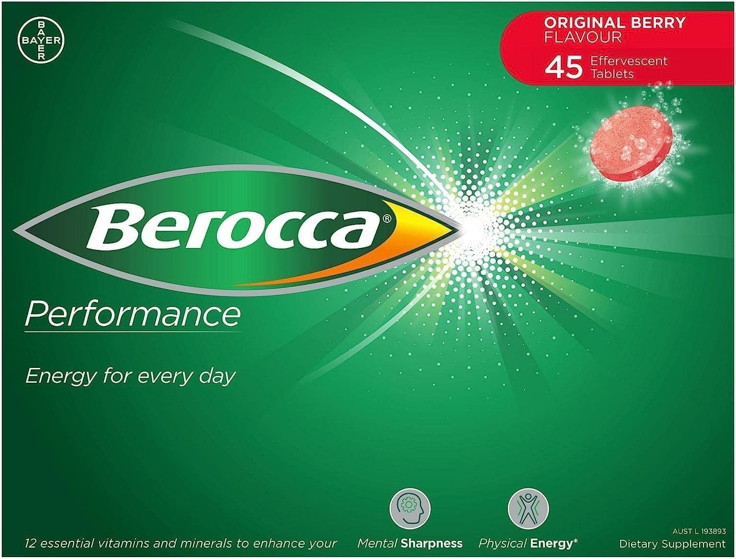 Performance Original 45 Effervescent Tablets