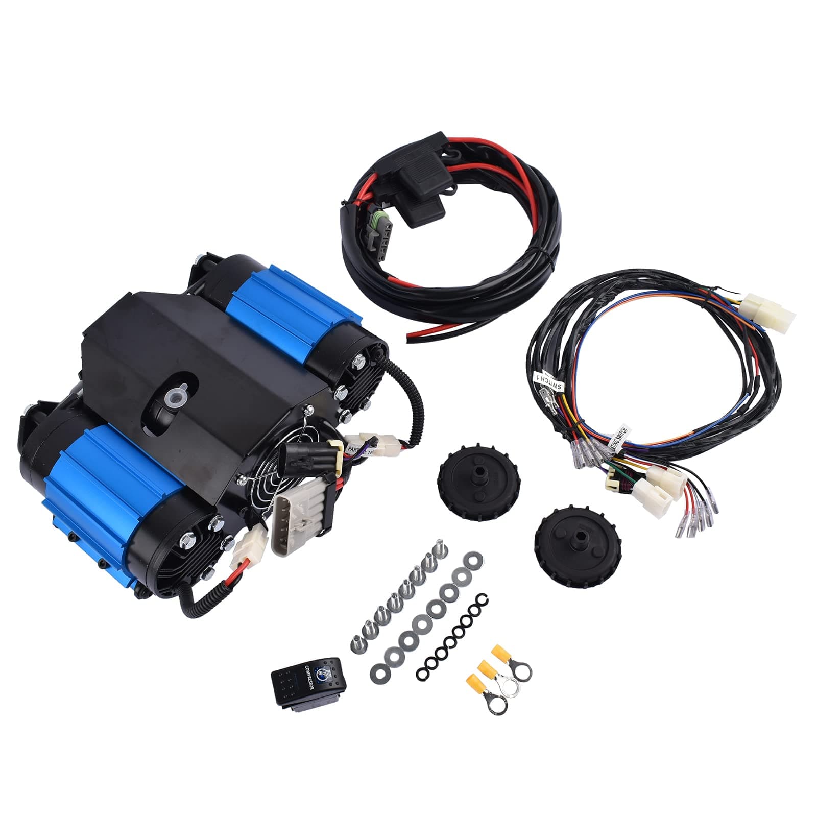 12V Twin Air Compressor Replacement for CKMTA12 Universal High Output On-Board Air Compressor