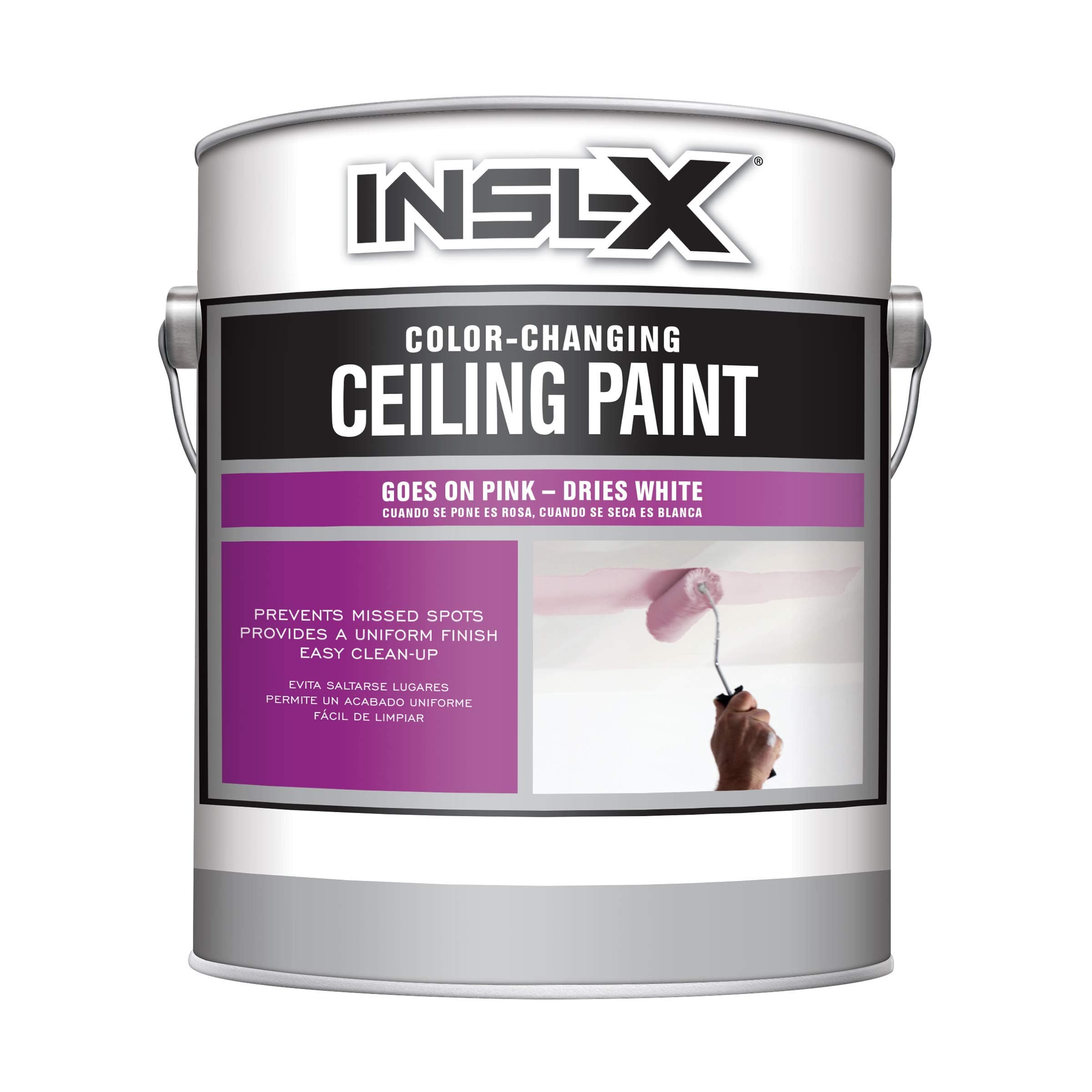 Color-Changing Ceiling Paint, White, 1 Gallon