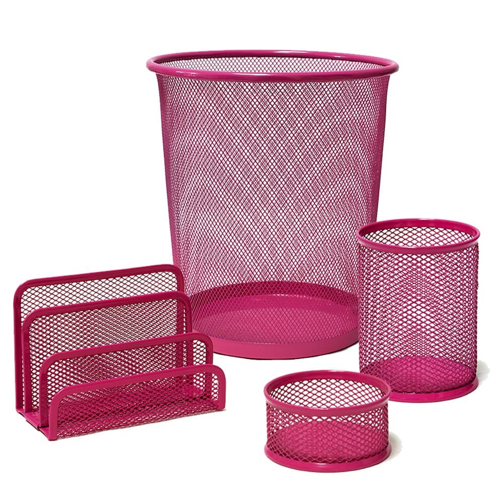 Plus Office cqy-3172-pk – Desktop Set, Pink