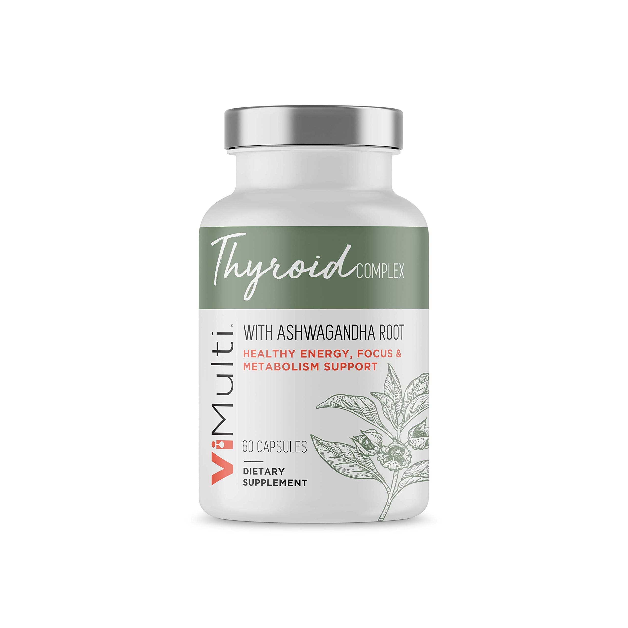 ViMulti #1 New Thyroid Supplement to Support Thyroid Health. Breakthrough Natural Herbal Formula Loaded with Natural Ingredients to Support Weight Loss, Boost Energy,