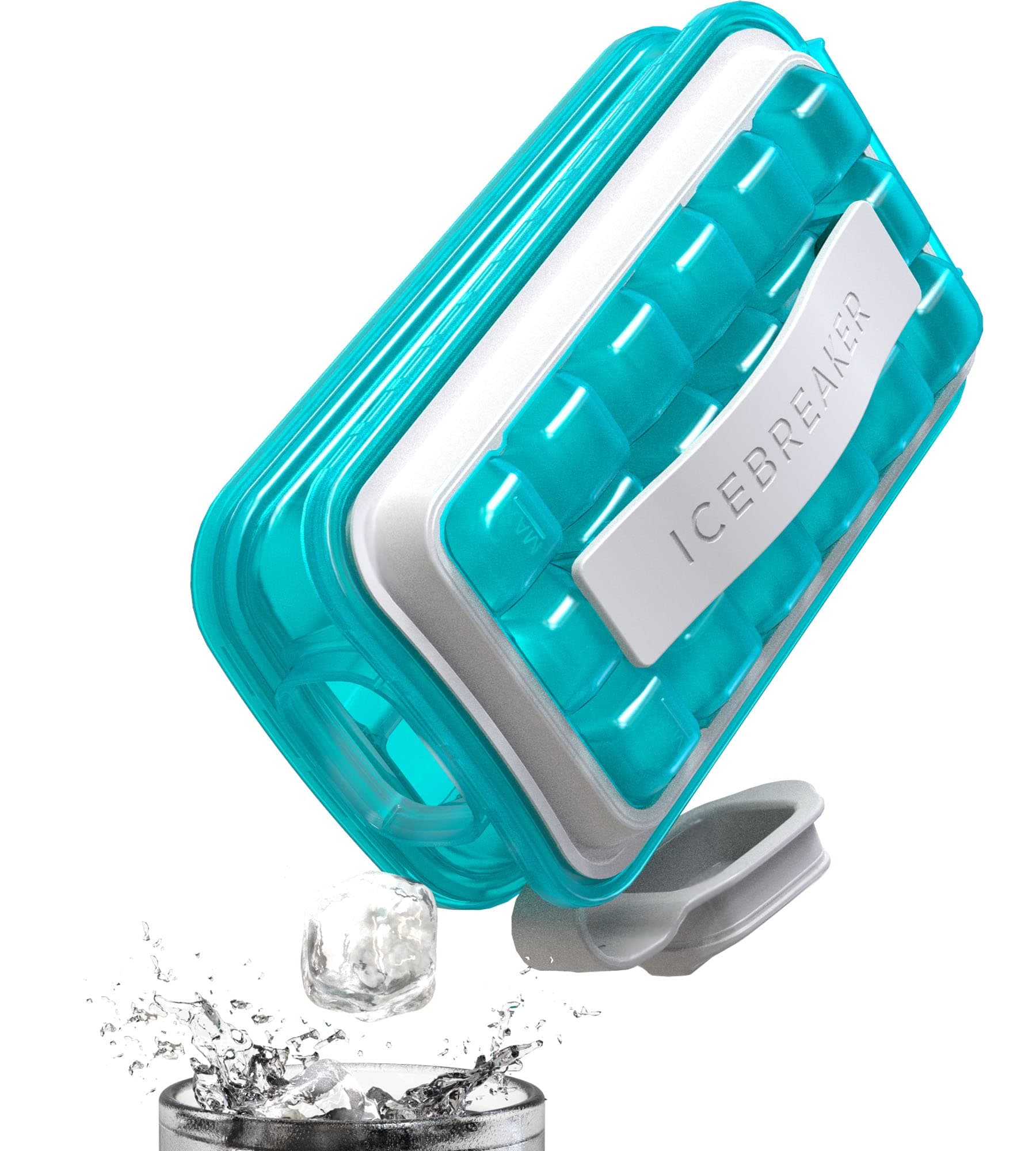 POP ice cube tray - Clear Water Blue 1.5