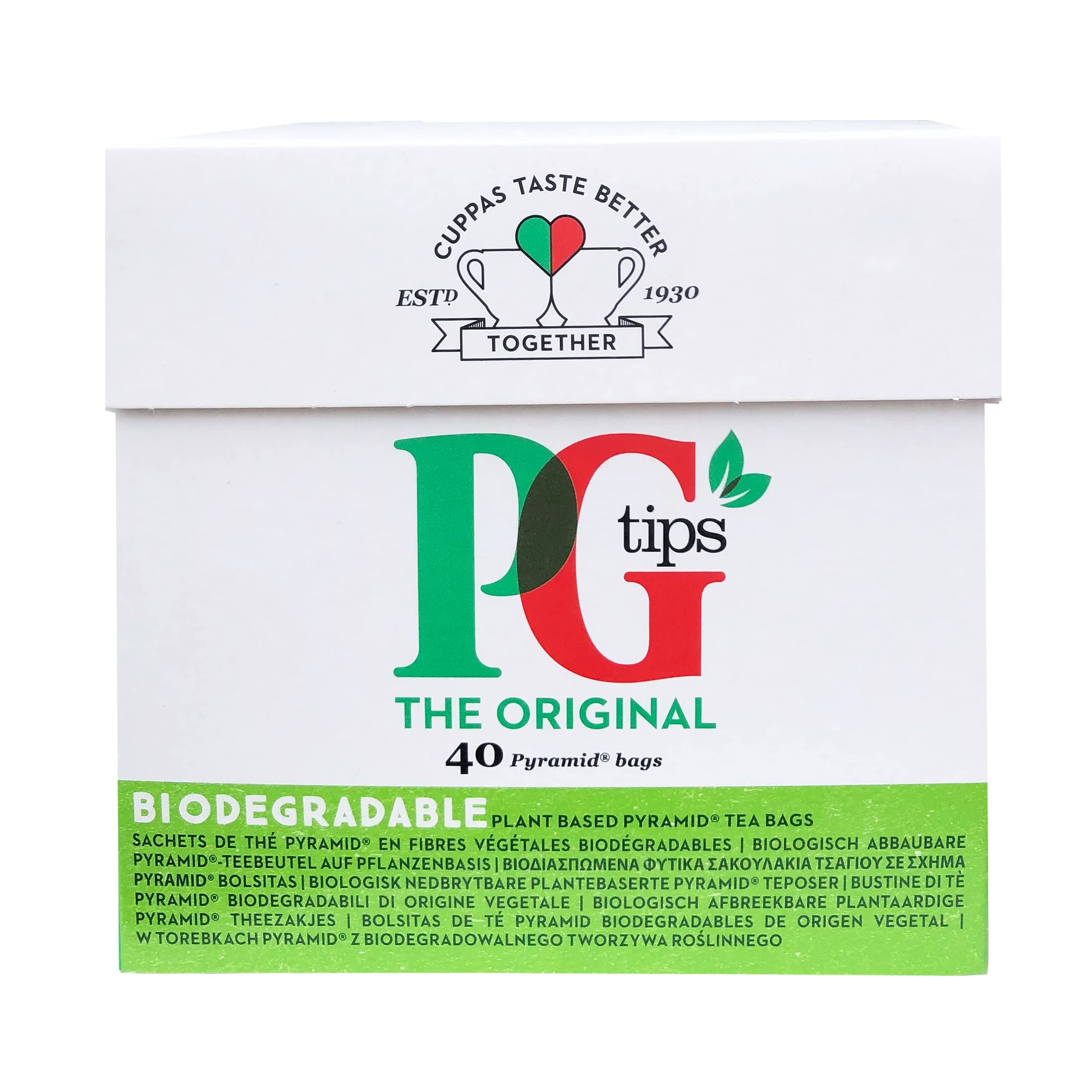 PG TIPS Black Tea 1 x 40pcs, 1 x 110 g