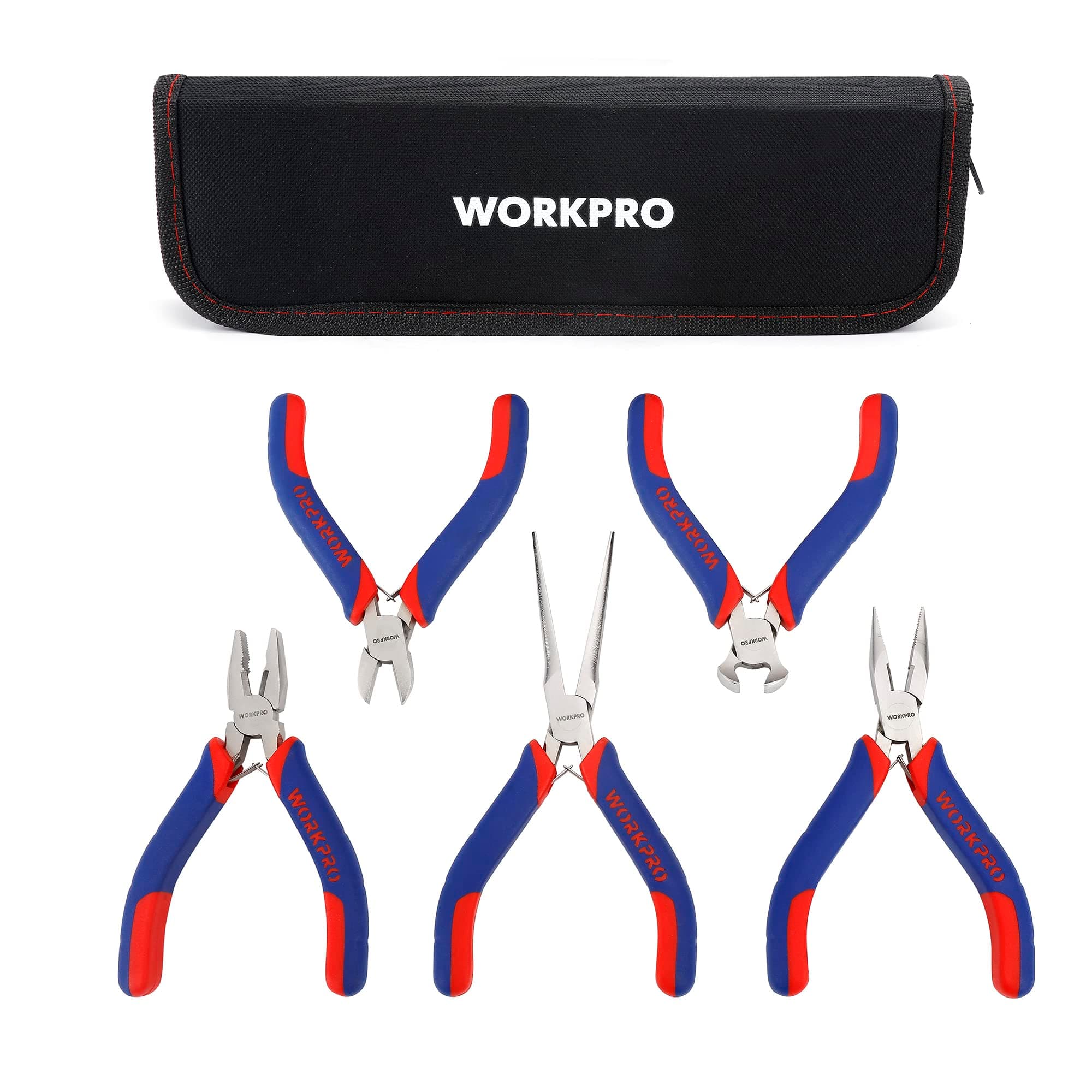 5 Pieces Mini Pliers Set