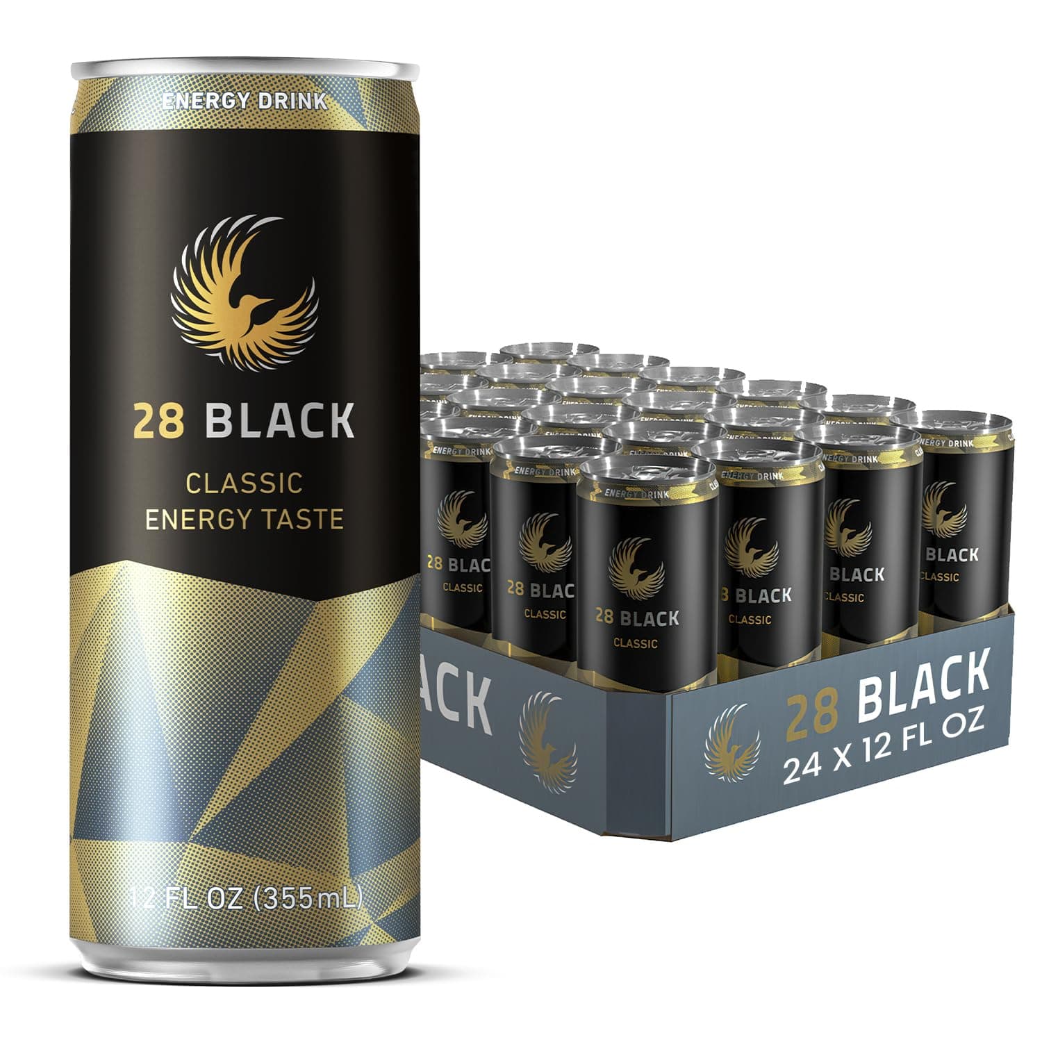 28 BLACK Classic, 12 Fl Oz, 24 Cans