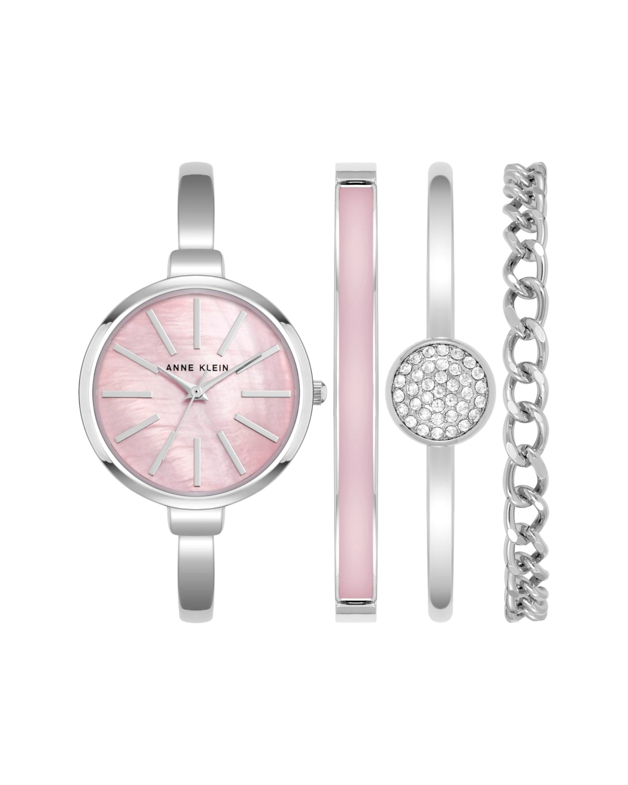 Women's Bangle Watch and Bracelet Set