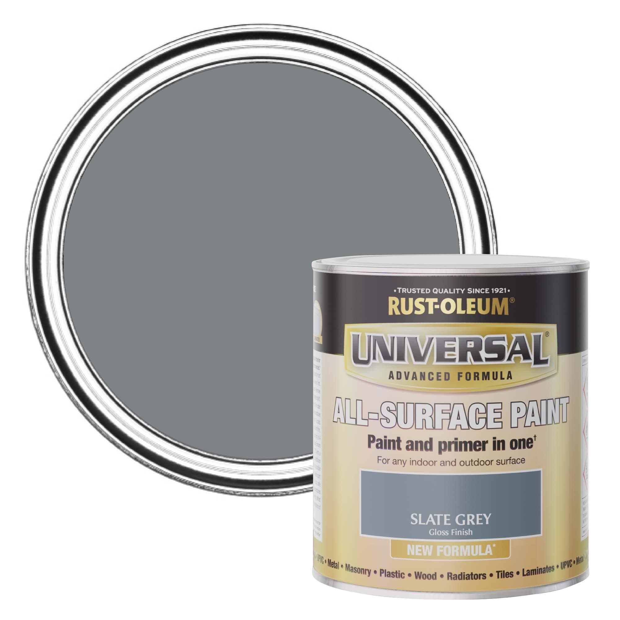 Universal Gloss Slate Grey 750ml