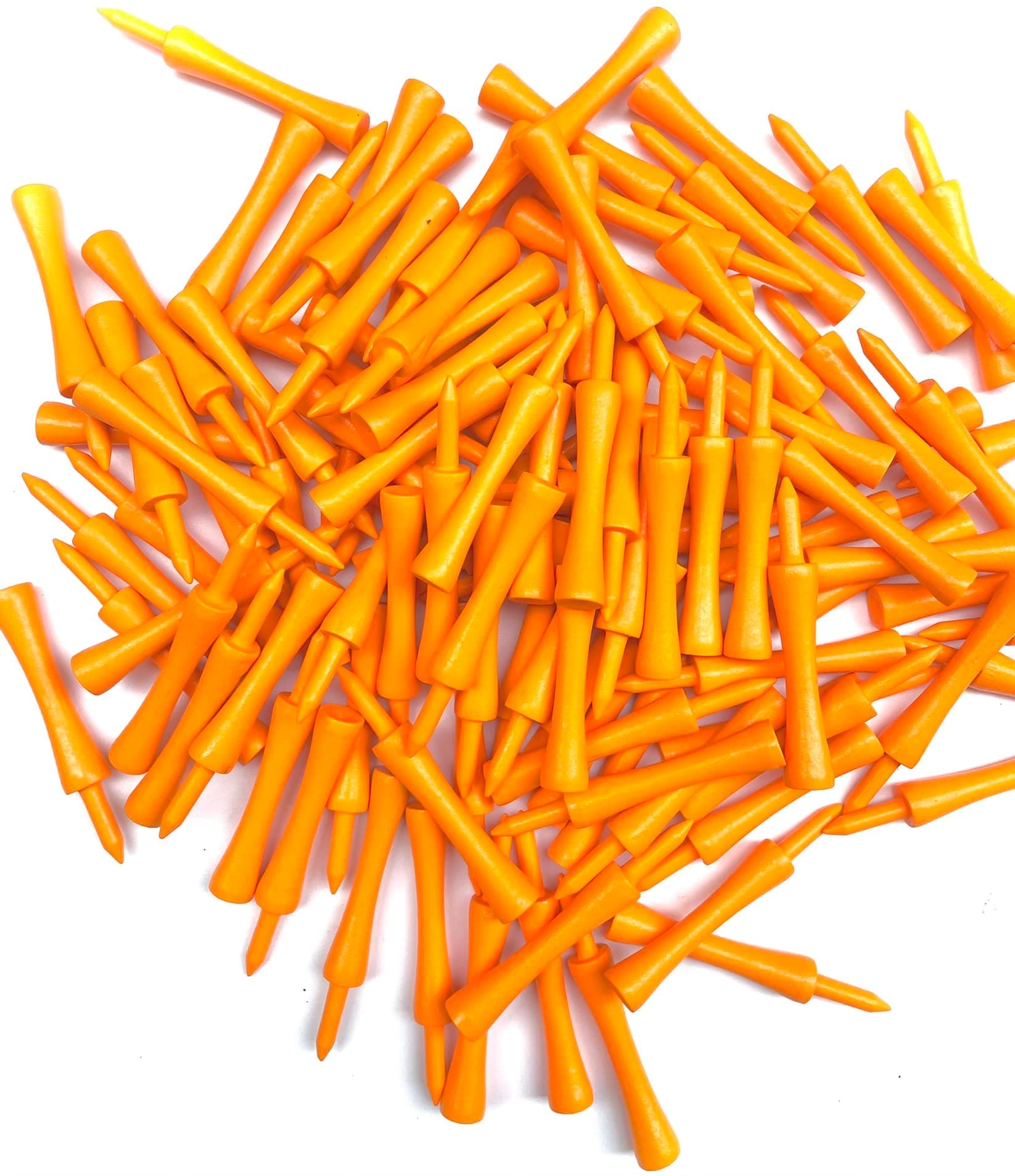 100 PCS Bamboo Golf Tees | Multiple Colours & Sizes | Castle Golf Tees | Standard Golf Tees | Eco Friendly & Sustainable Bamboo Golf Tees