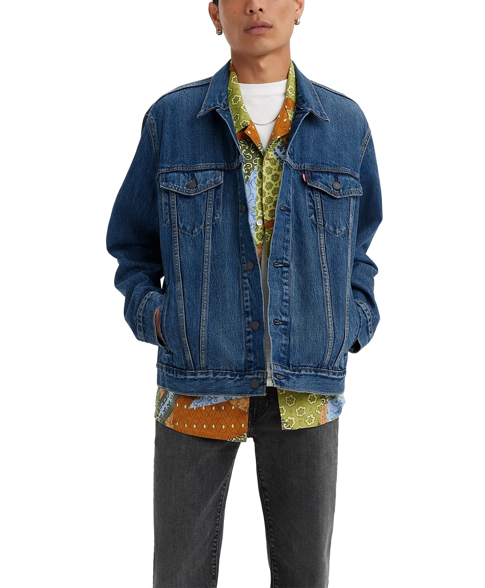 Levi'sMens Trucker Jacket Casual Jacket