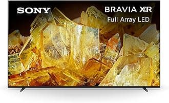Sony 75 Inch 4K Ultra HD TV X90L Series: BRAVIA XR Full Array LED Smart Google TV with Dolby Vision HDR and Exclusive Features for The PlayStation® 5 XR75X90L- Latest Model,Black
