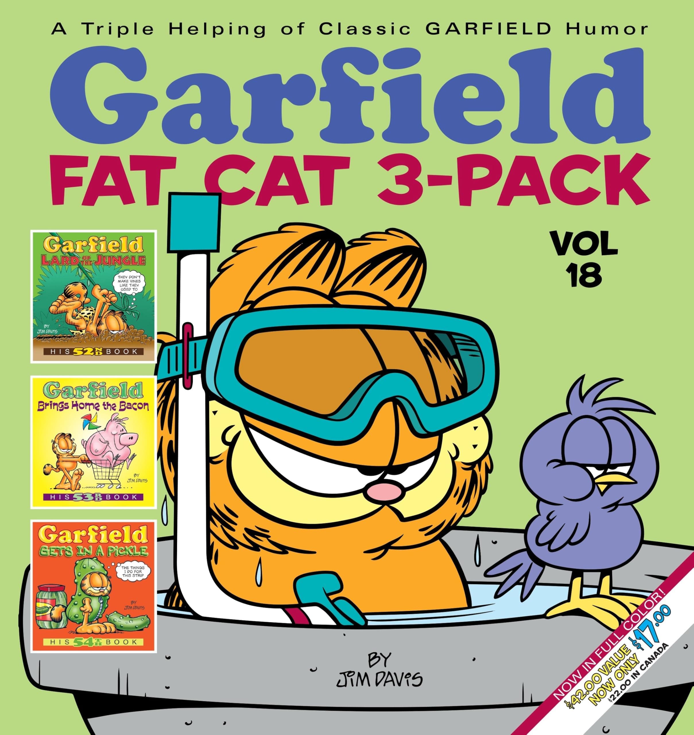 BALLANTINE GROUP Garfield Fat Cat 3-Pack #18