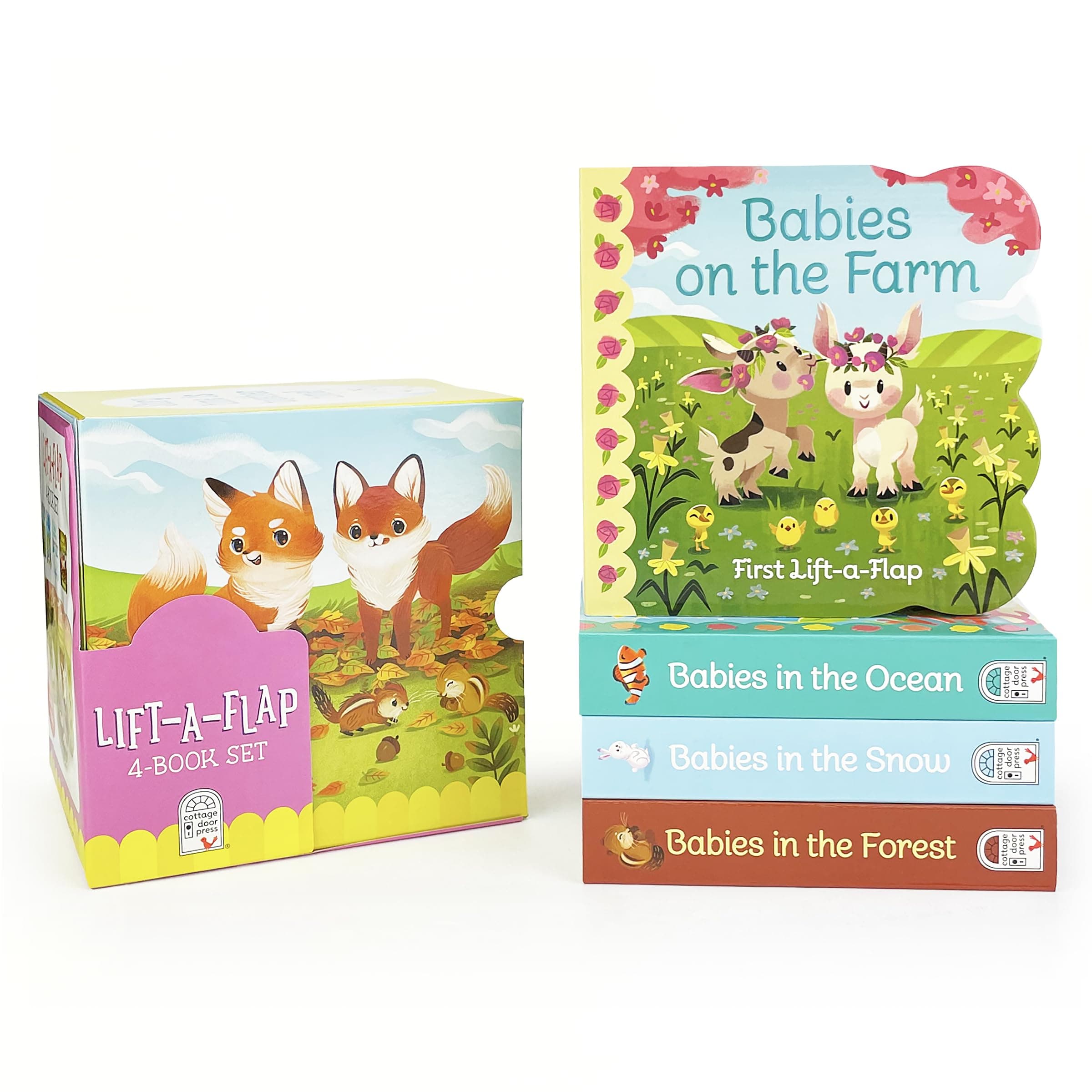Animal Babies Boxed Set 4-Pack