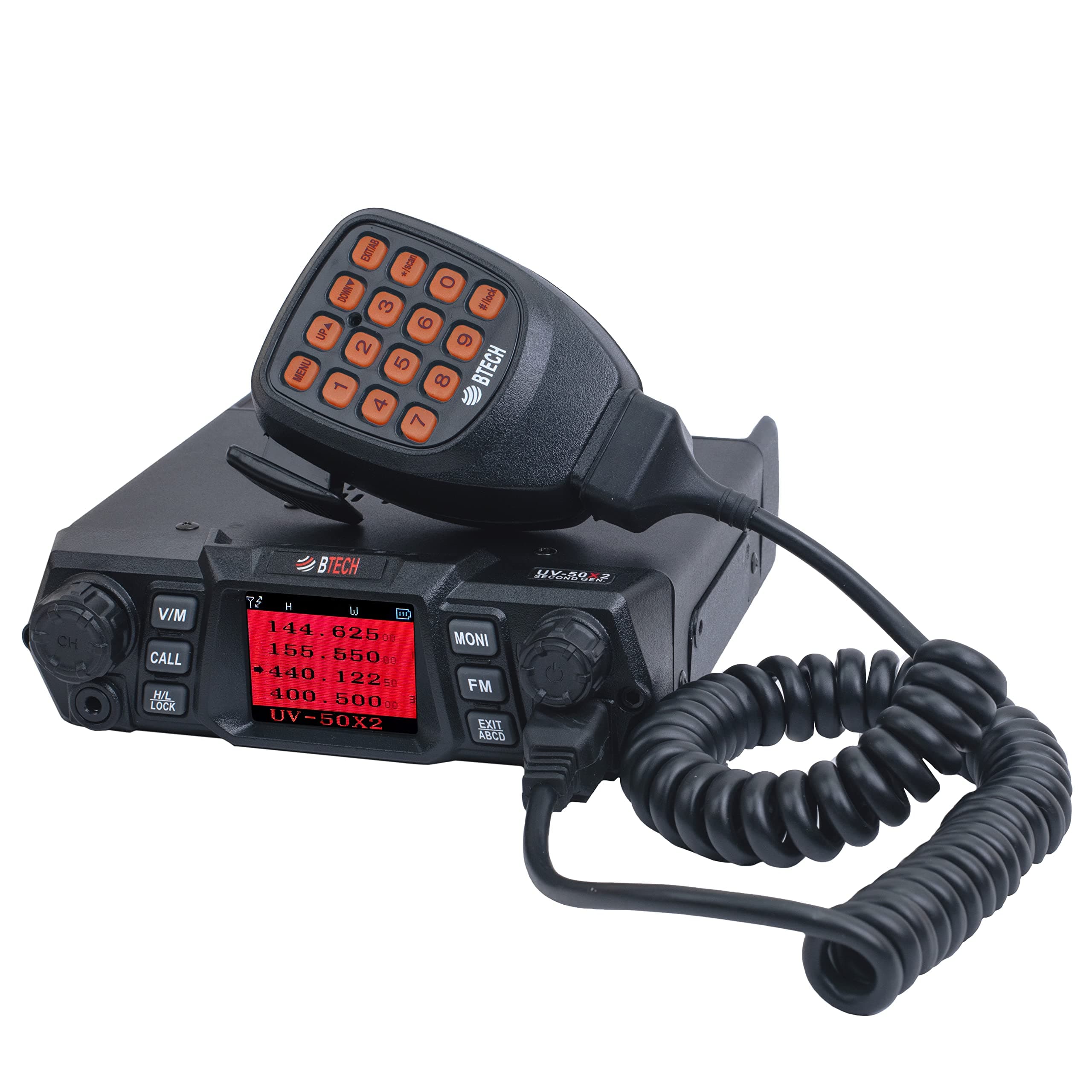 UV-50X2 (Second Gen.) Mobile 50 Watt Dual Band Base, Mobile Radio: VHF, UHF Amateur (Ham)