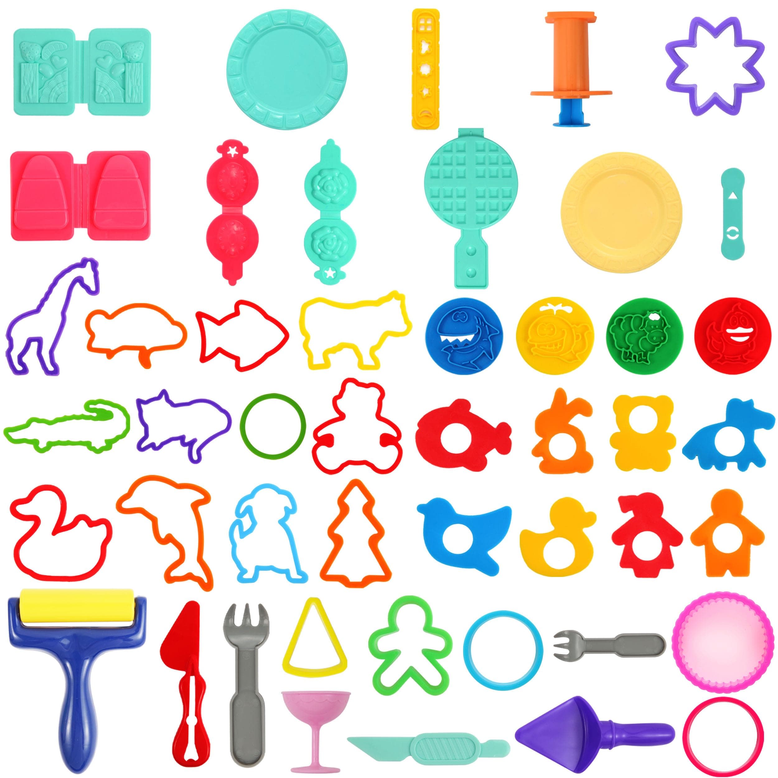 47PCS Dough Tools Set for Kids