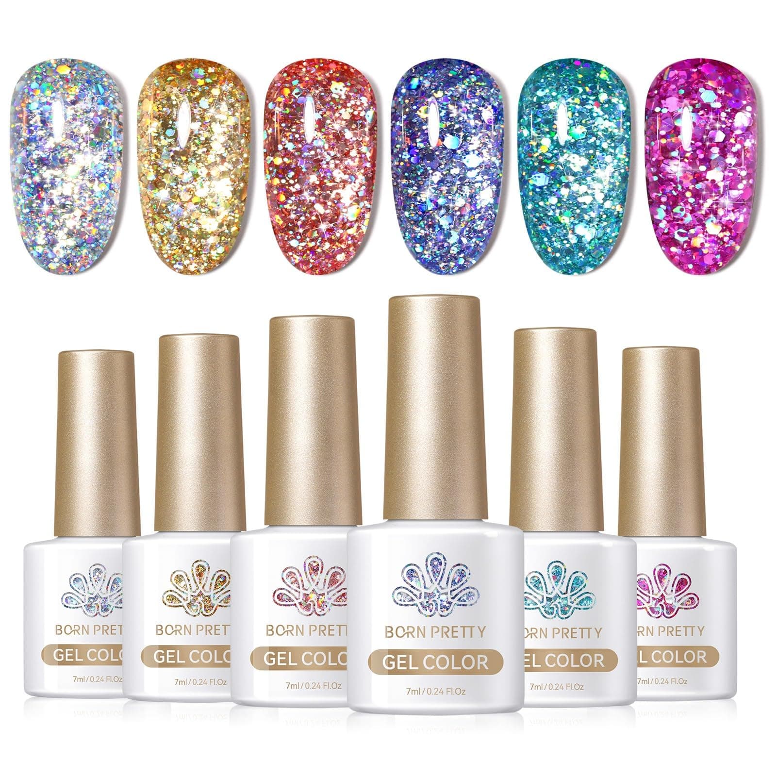 Glitter Gel Nail Polish