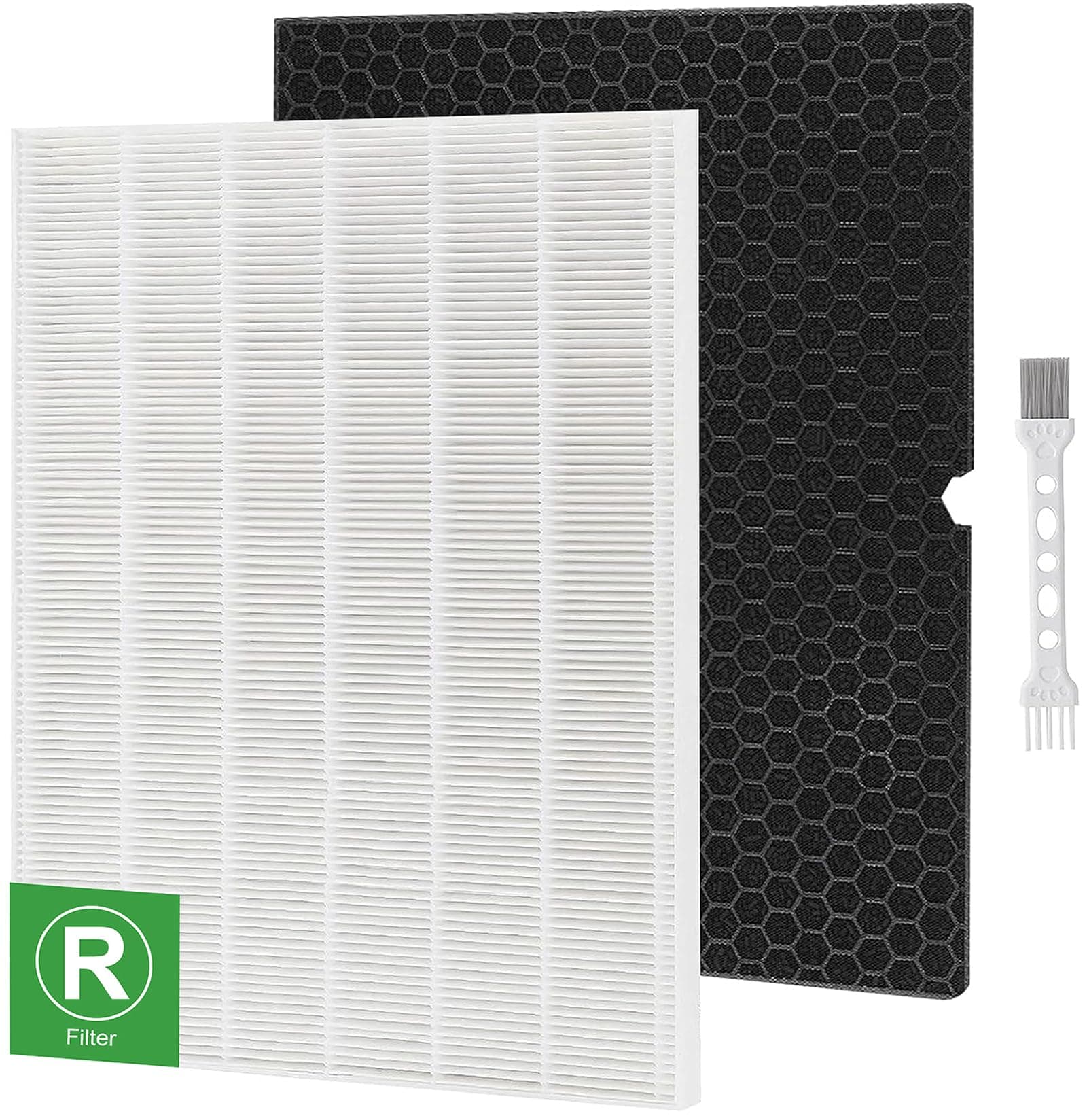 116130 Filter H Replacement for Winix 5500-2 Air Purifier and Models AM80-2, Includes 1 Pack Ture Filters and 1 Pack Activated Carbon Pre-filters (1 Sets)