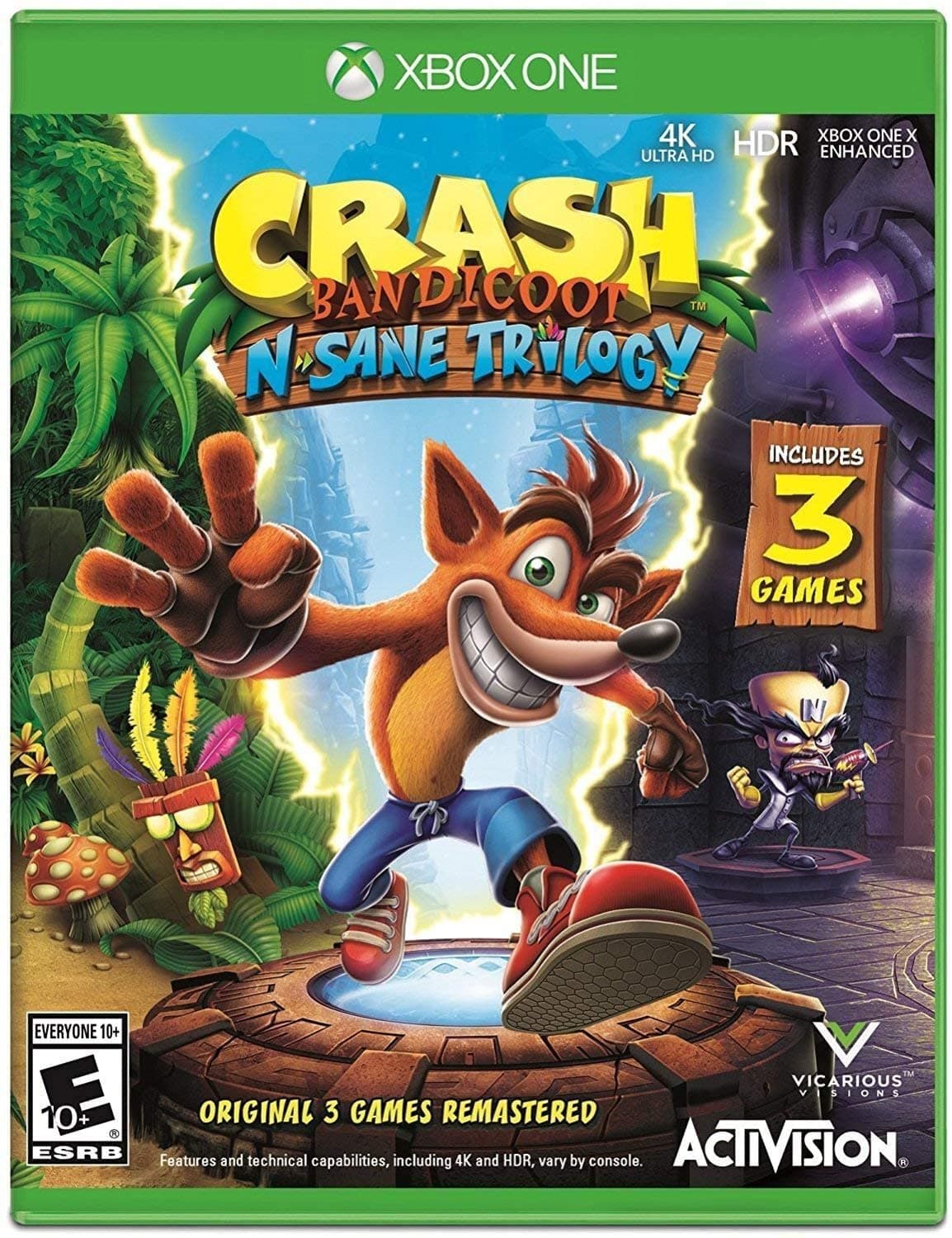 Crash Bandicoot NSane Trilogy (Xbox One)