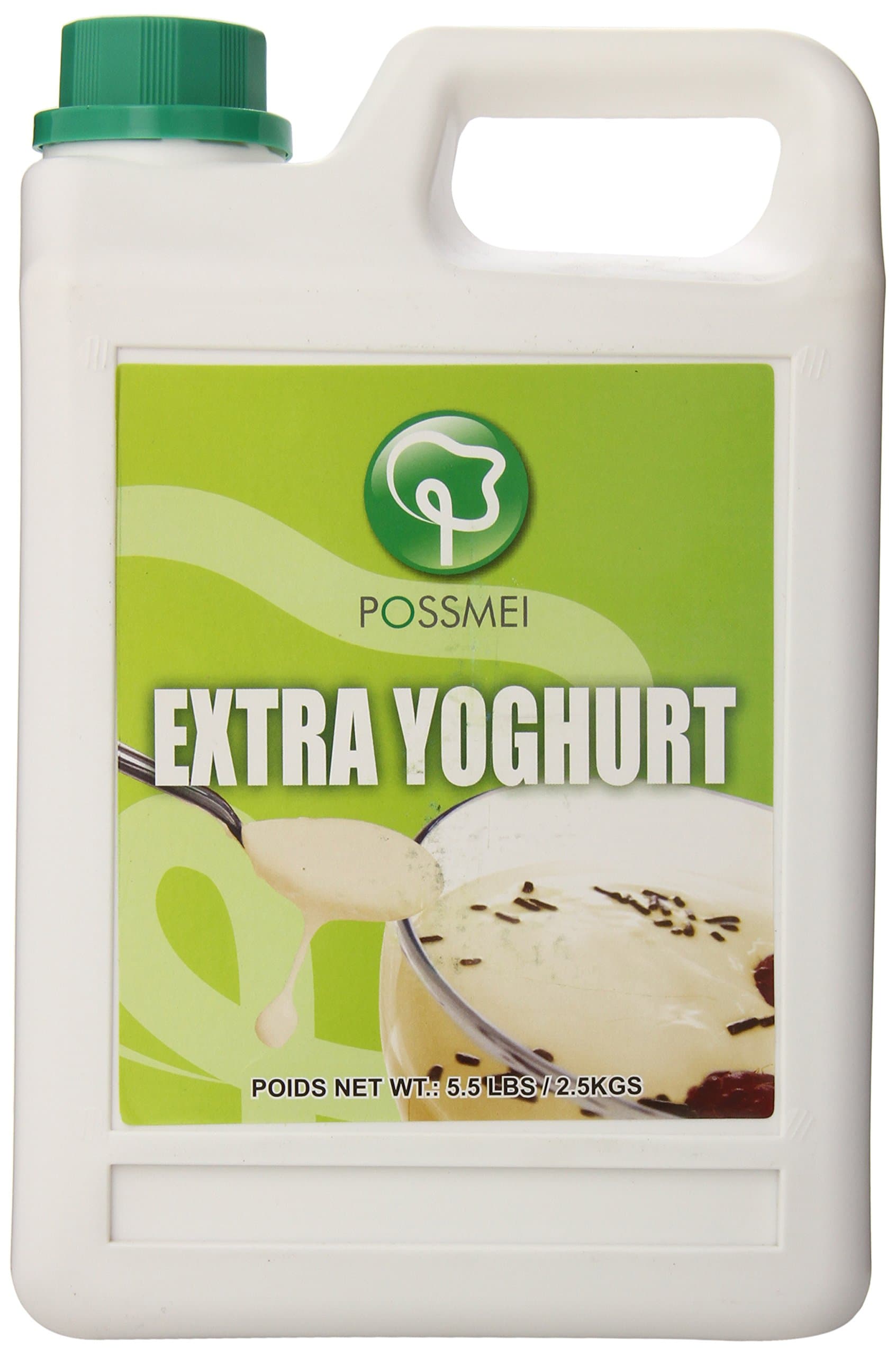 Possmei Flavored Syrup, Extra Yoghurt, 5.5 Pound