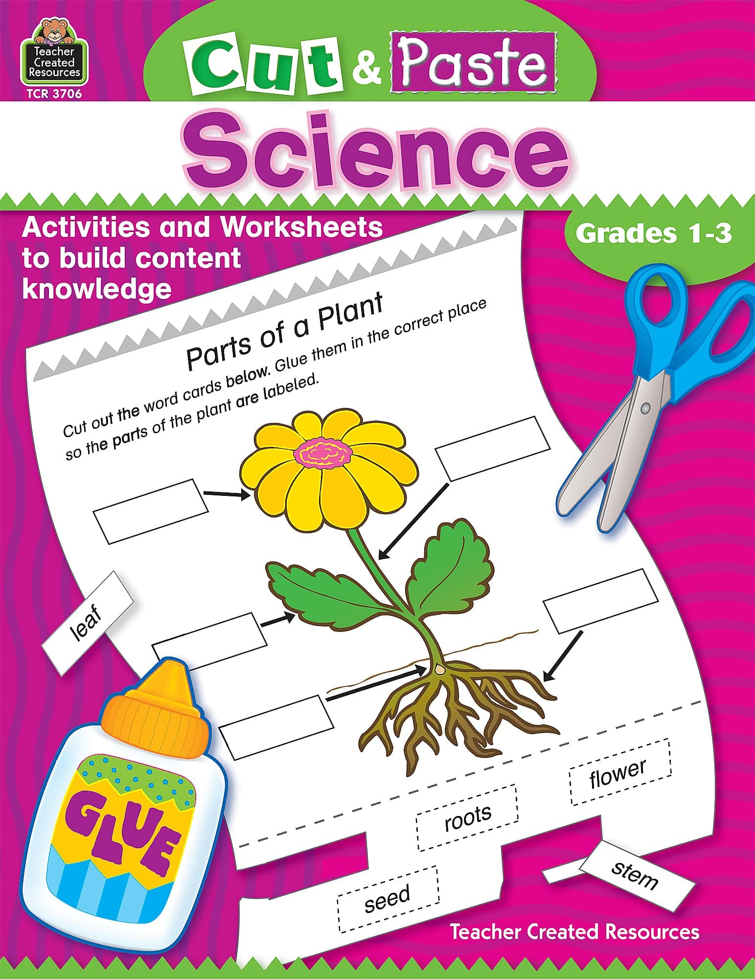 Cut and Paste: Science, Grades 1–3 from Teacher Created Resources