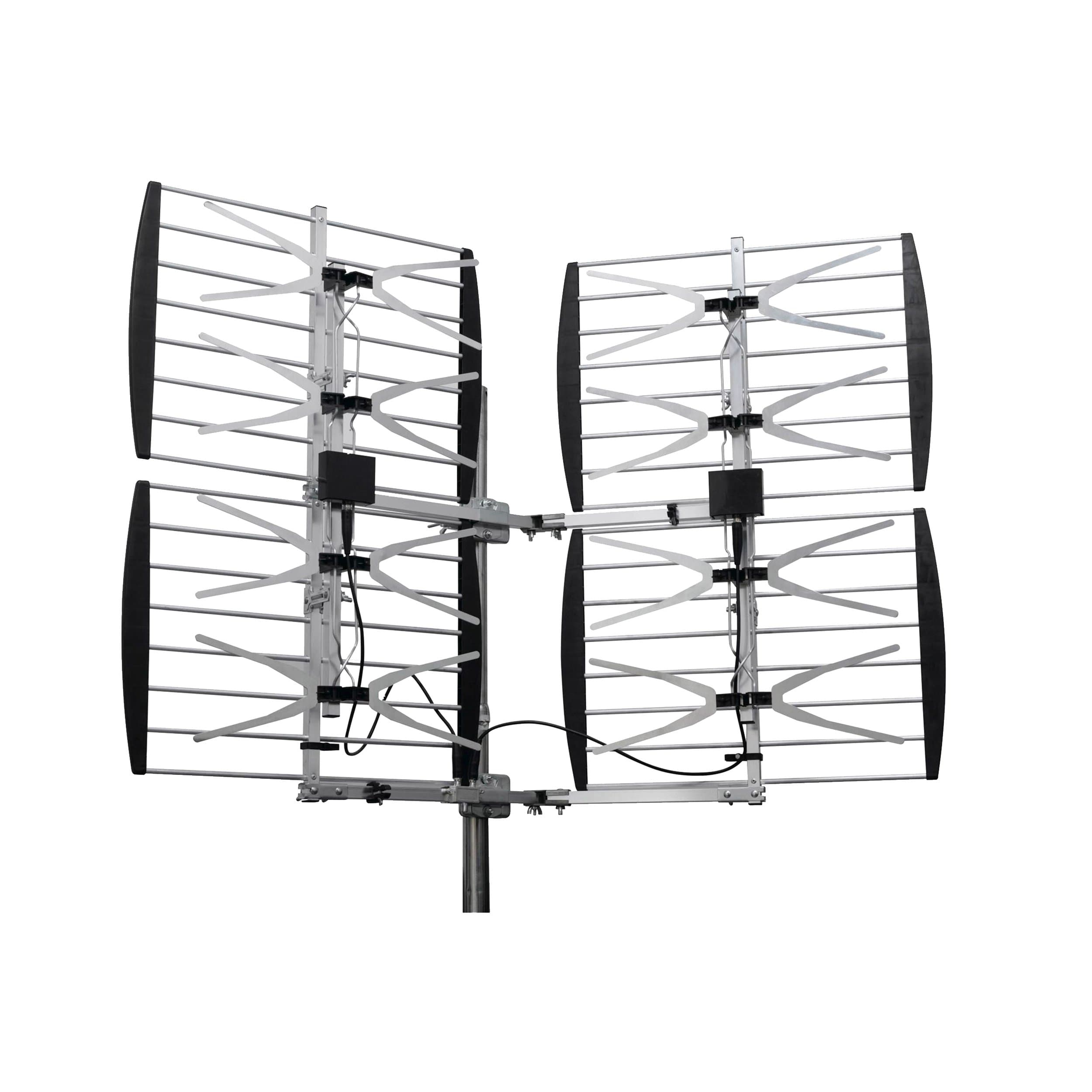 Homevision Technology ANT7289 Digiwave Super 8 Bay Multidirectional Clear Digital Outdoor TV Antenna, Silver