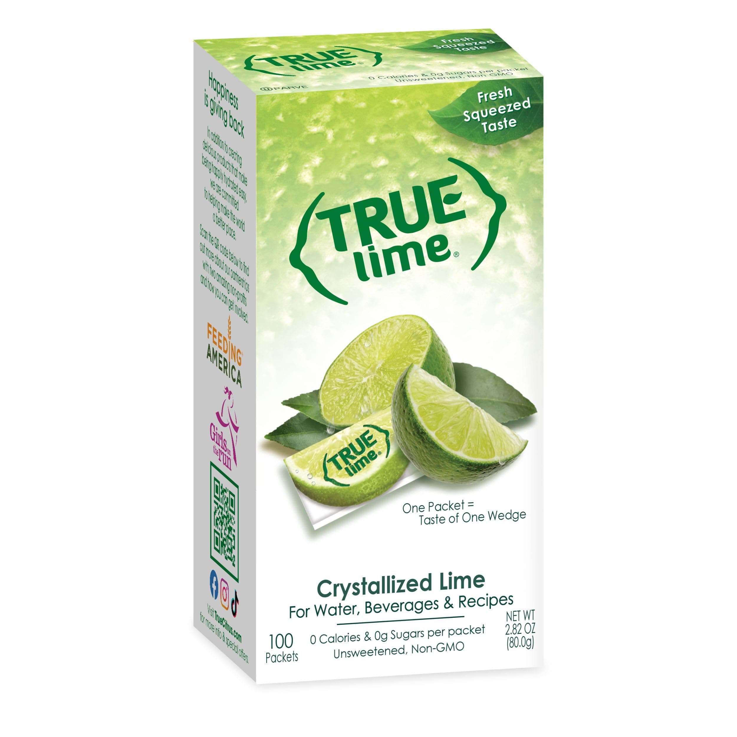 True Lime Bulk Dispenser Pack, 100 Count (2.82oz) by True Citrus