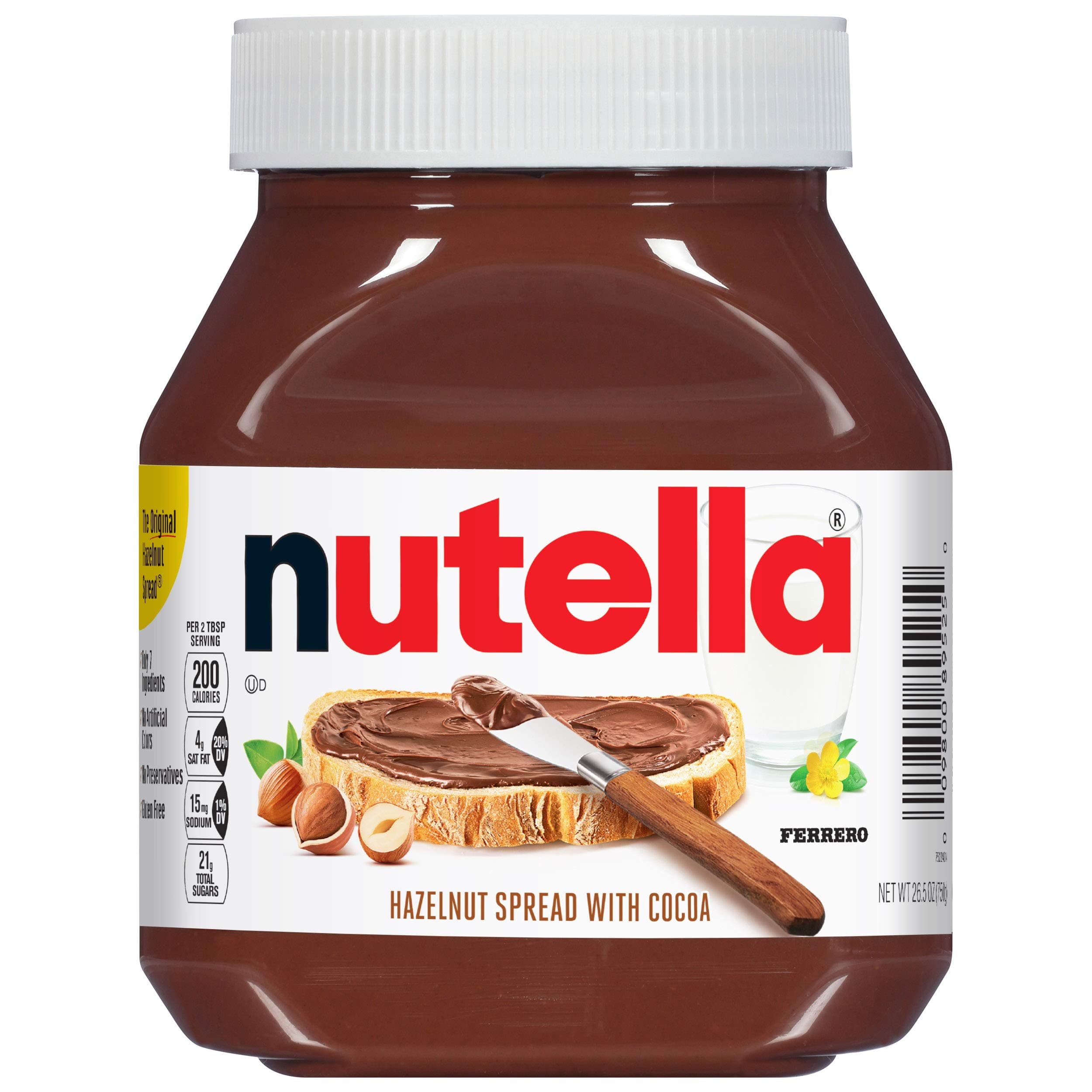 Nutella Hazelnut Spread 750g Tub