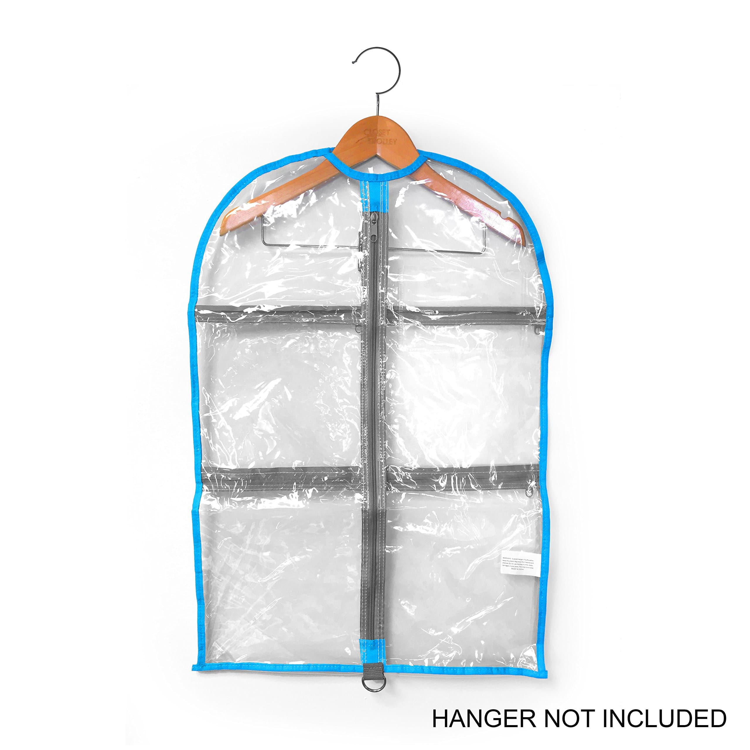 SHORT Garment Bag 18" x 27" - Clear